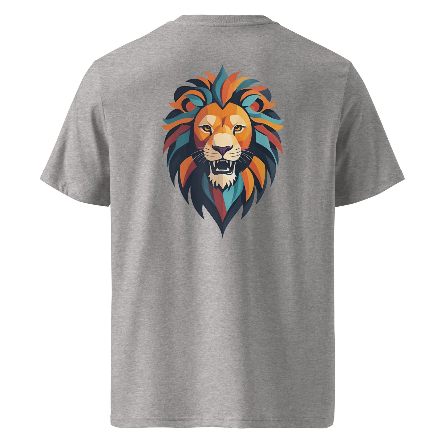 Premium T-shirt in organic cotton - Lion 02