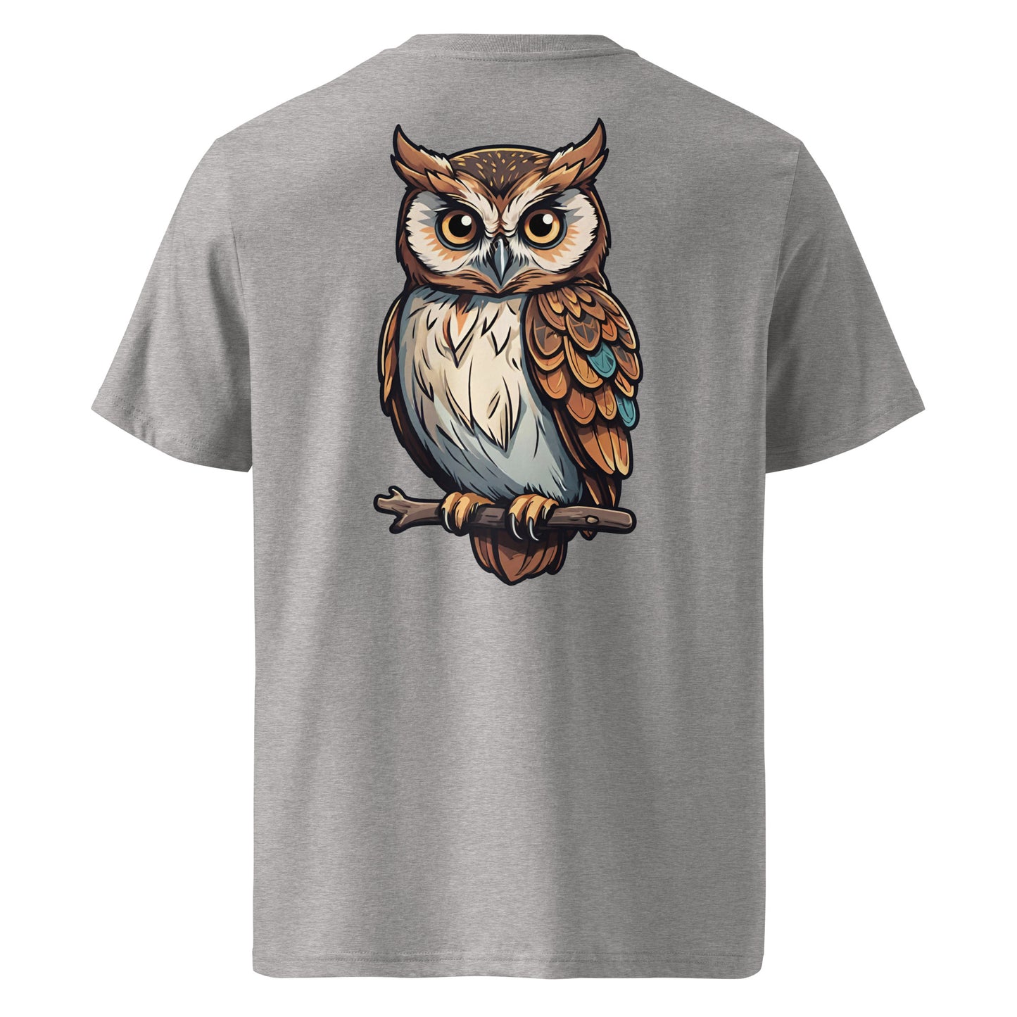 Premium T-shirt in organic cotton - Owl 01
