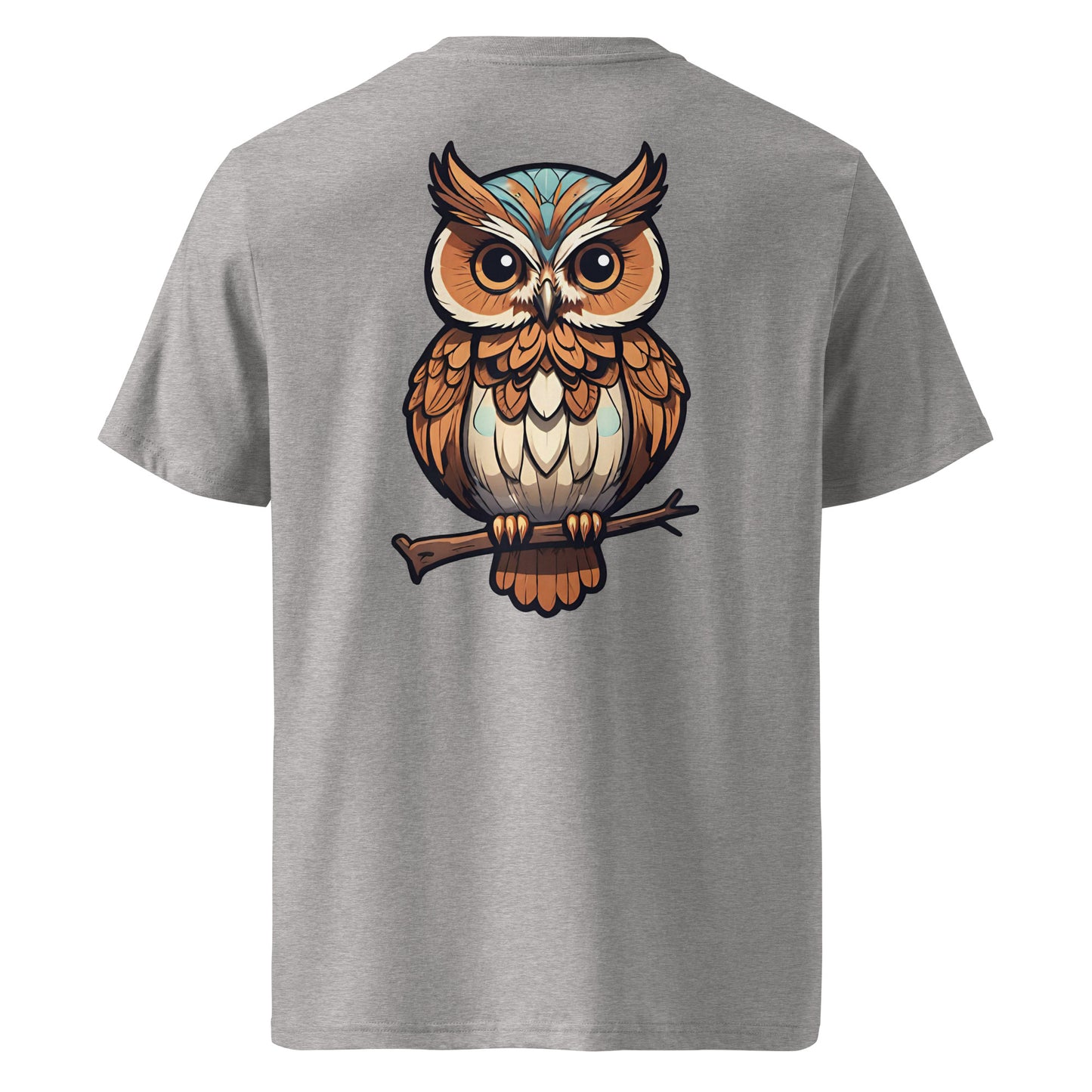 Premium T-shirt in organic cotton - Owl 02