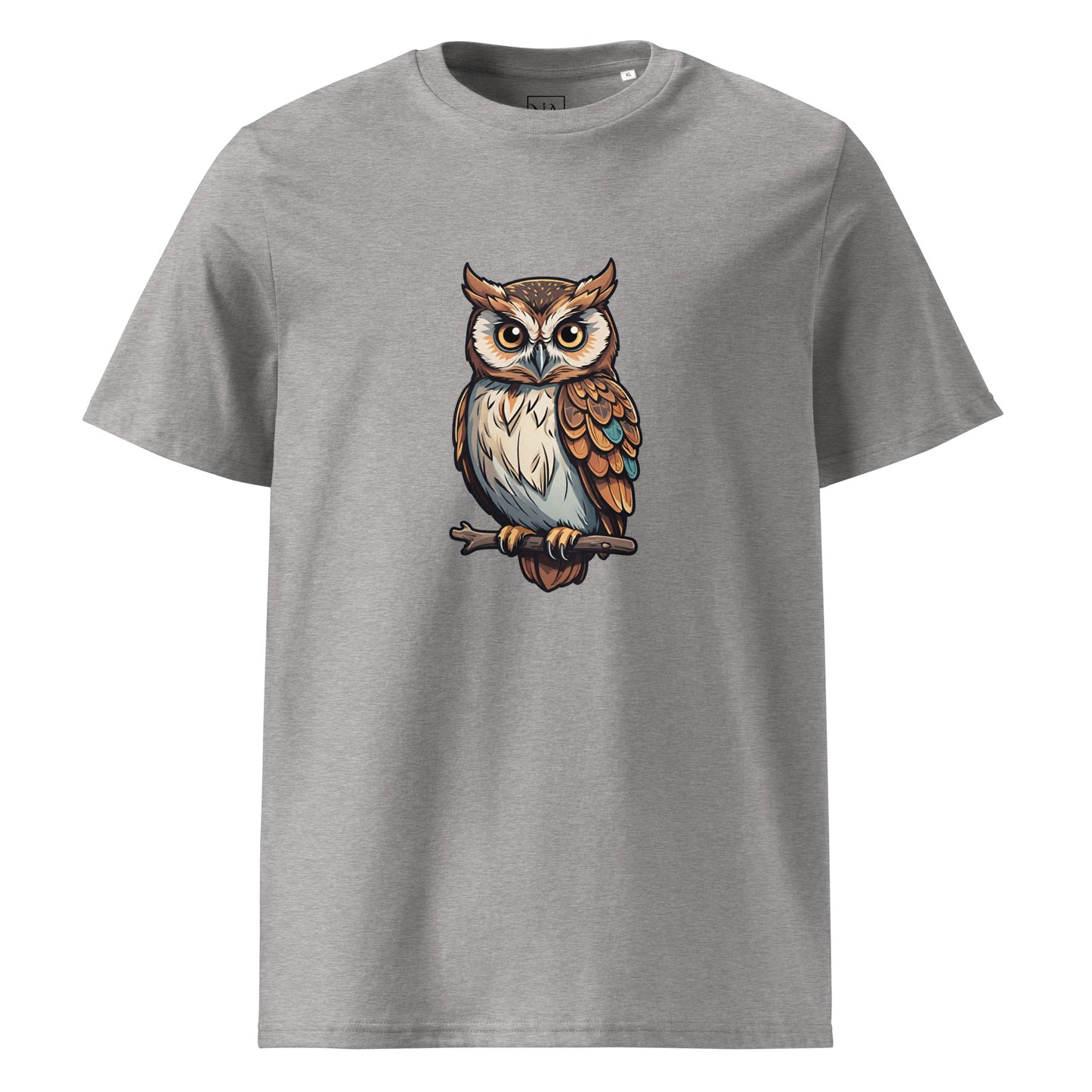 Premium T-shirt in organic cotton - Owl 01