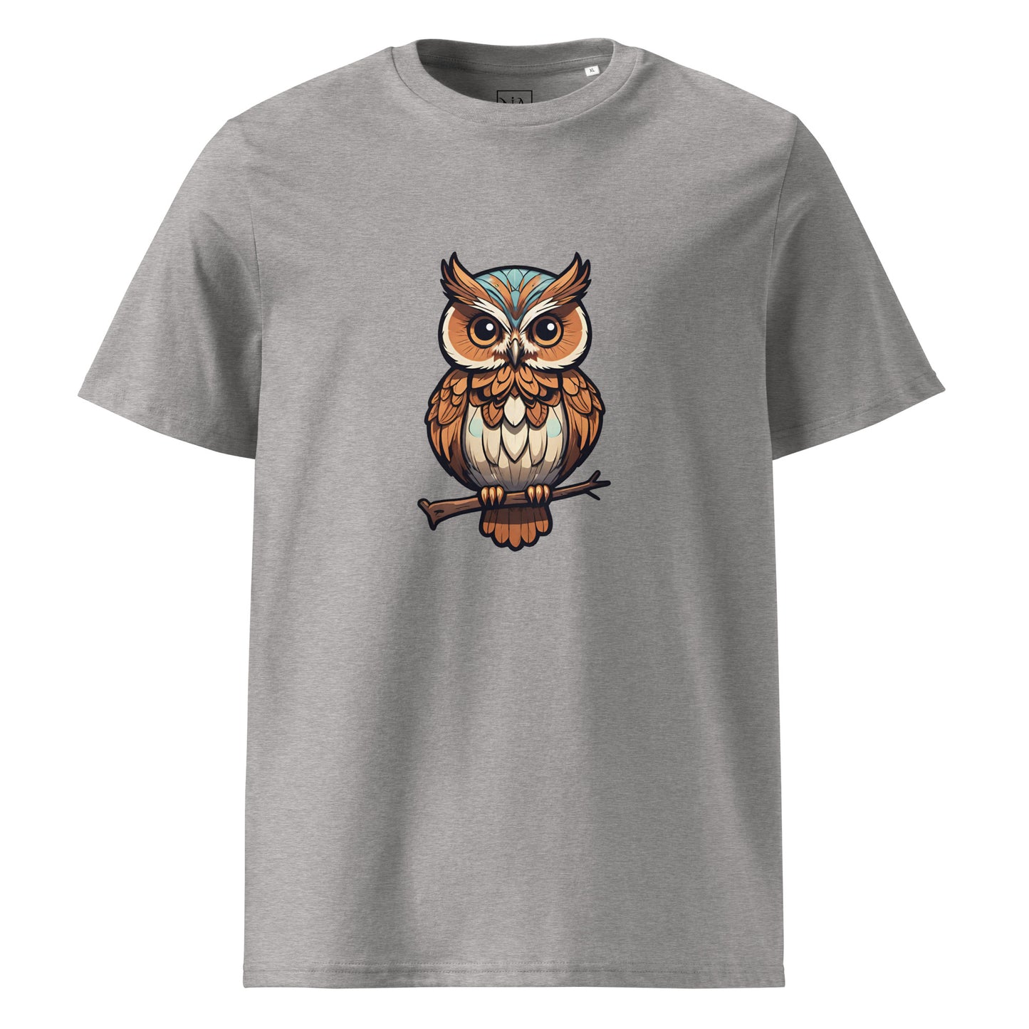 Premium T-shirt in organic cotton - Owl 02