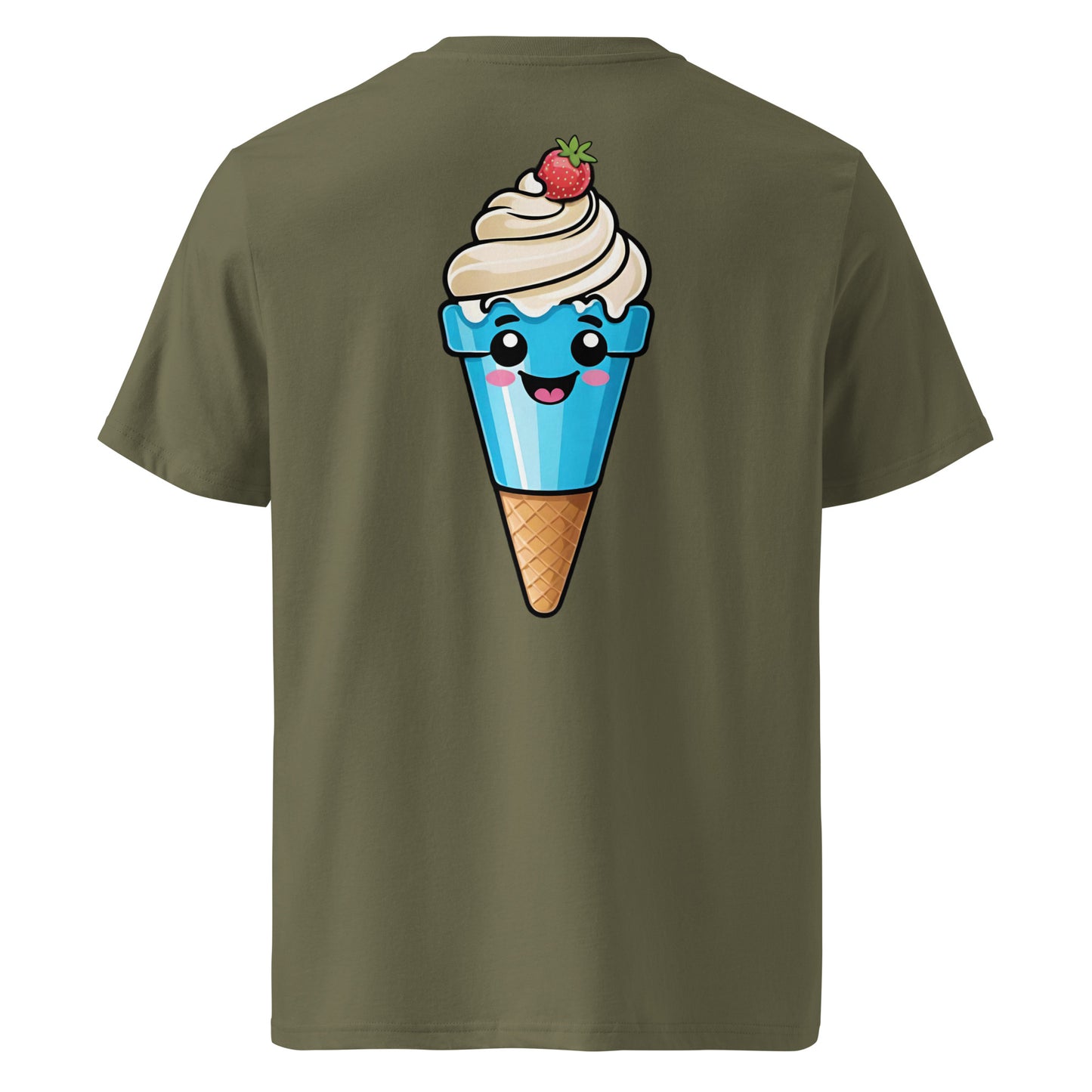 Premium T-shirt in organic cotton - Ice Cream 01