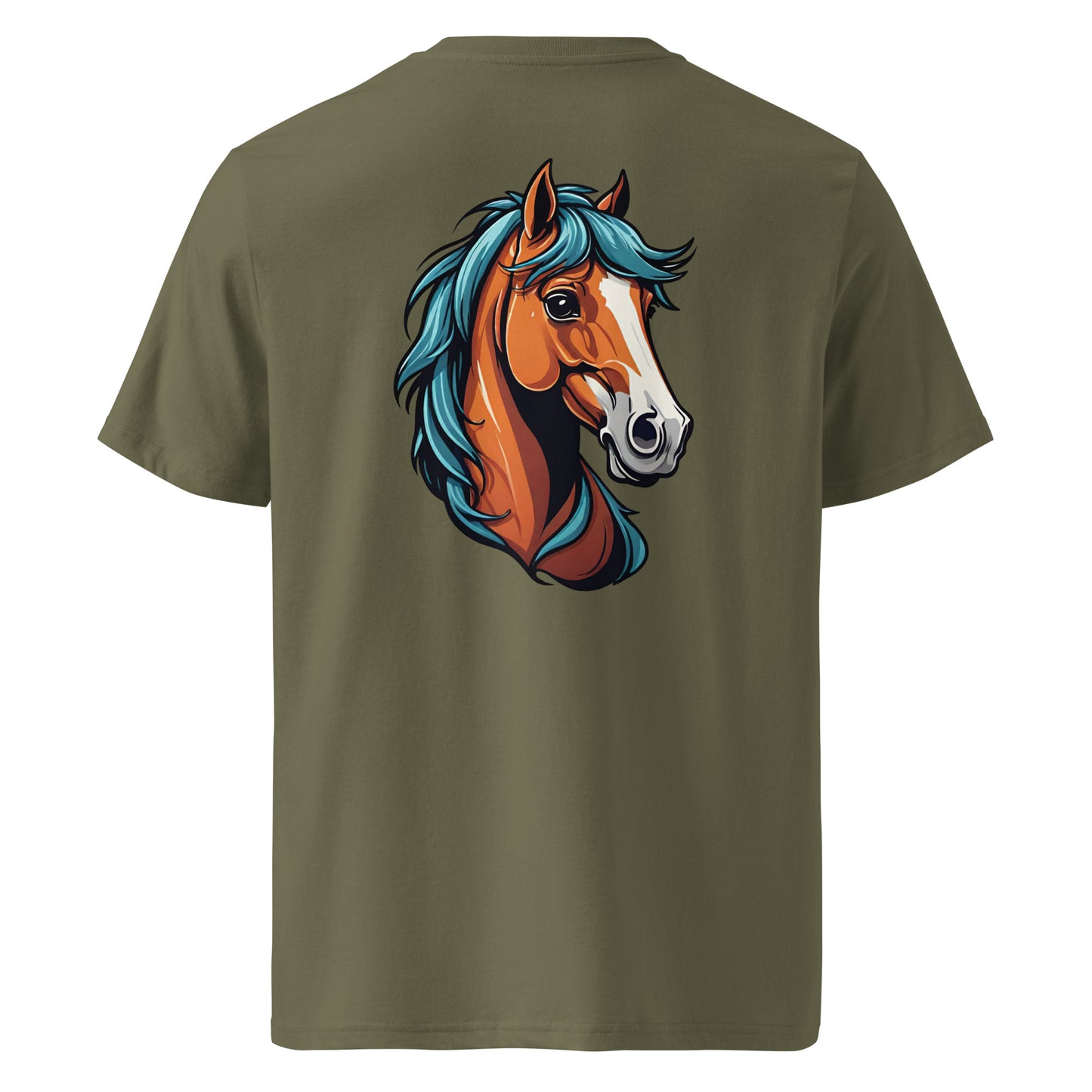 Premium T-shirt in organic cotton - Horse 01