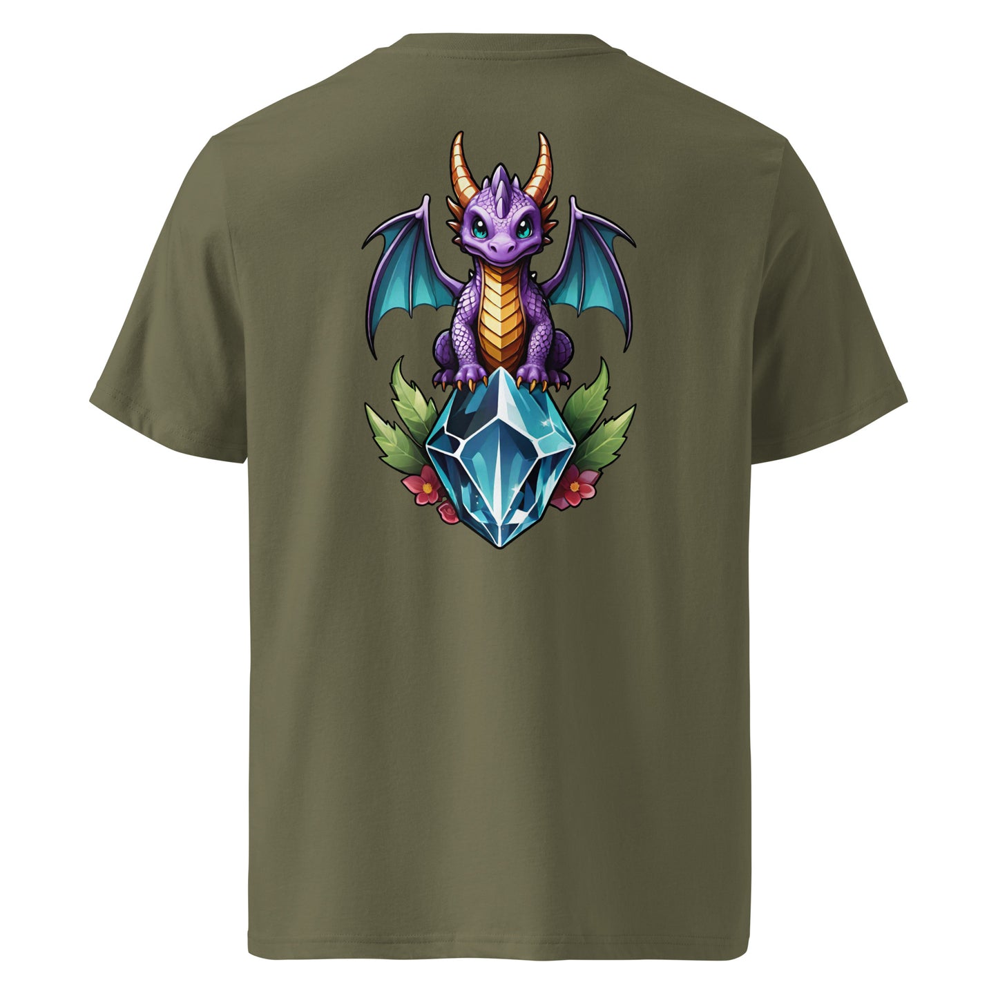 Premium T-shirt in organic cotton - Dragon 01
