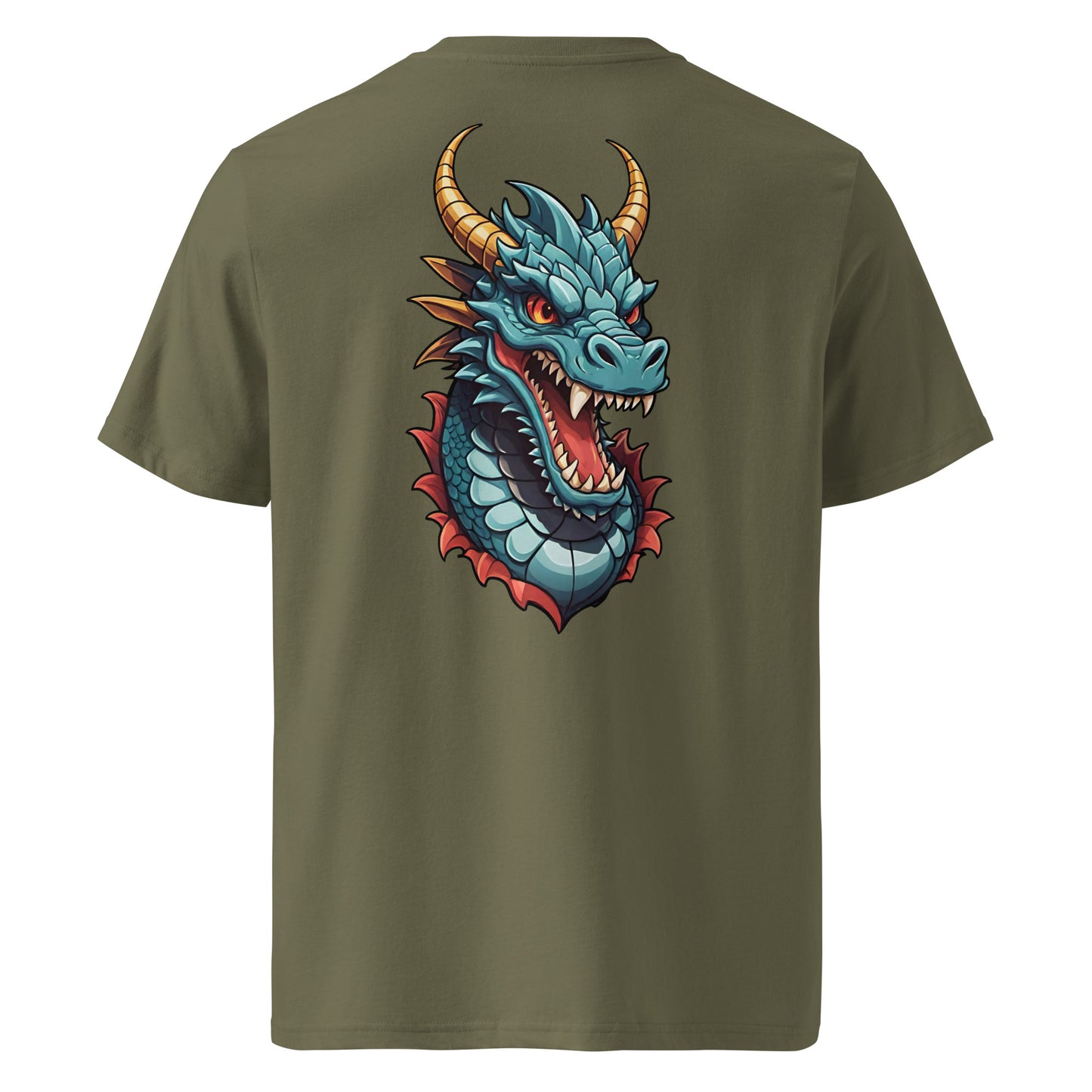 Premium T-shirt in organic cotton - Dragon 03