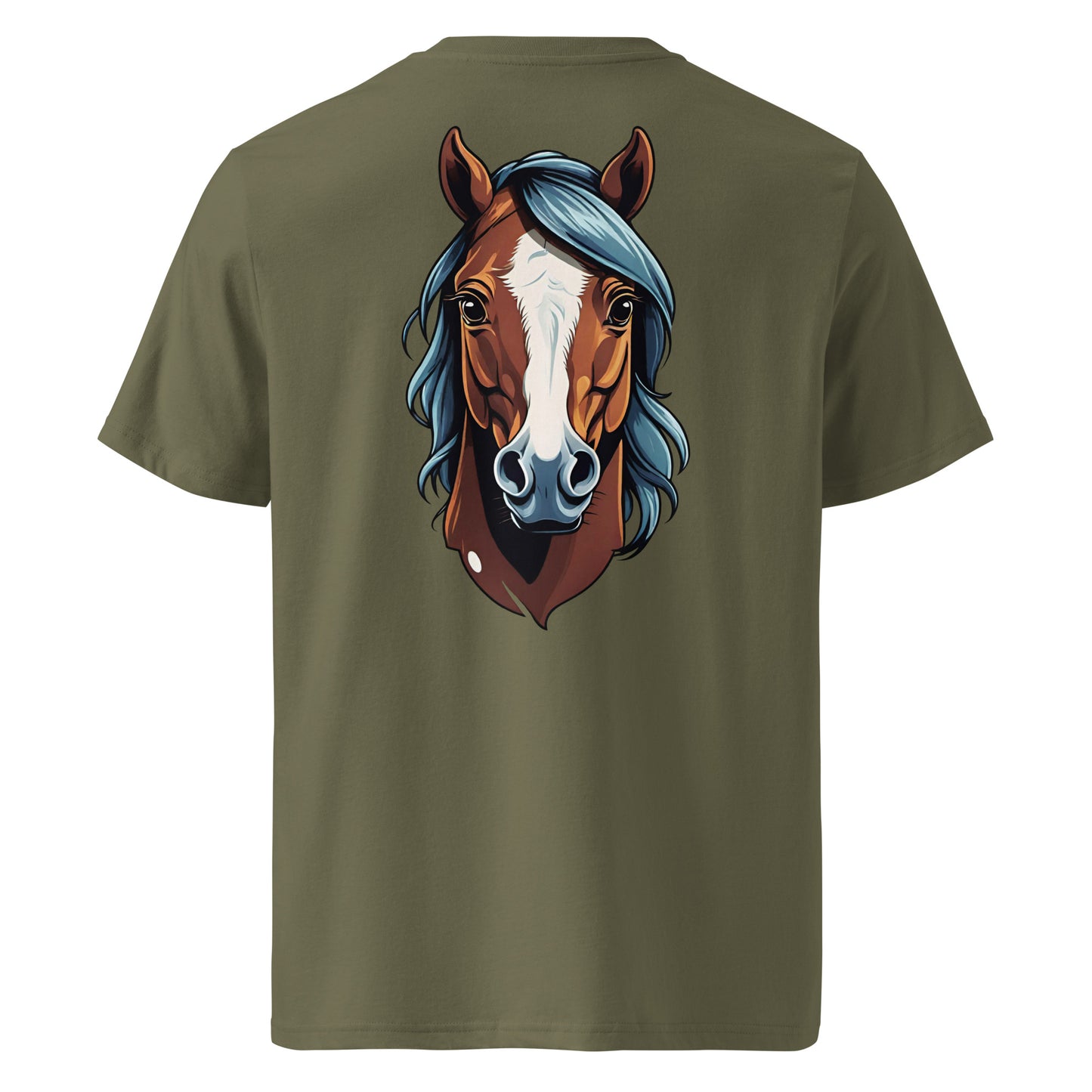 Premium T-shirt in organic cotton - Horse 02