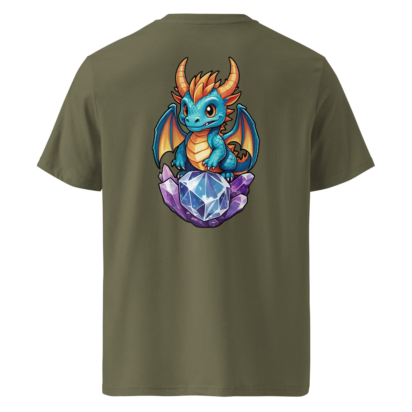 Premium T-shirt in organic cotton - Dragon 02