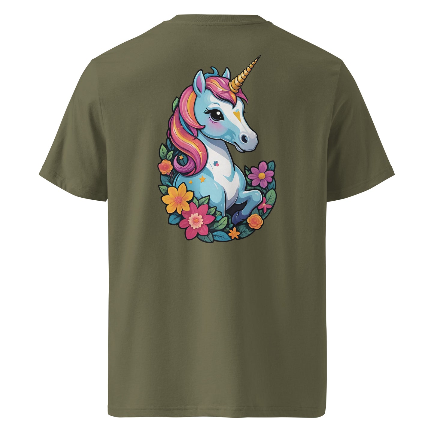 Premium T-shirt in organic cotton - Unicorn 02