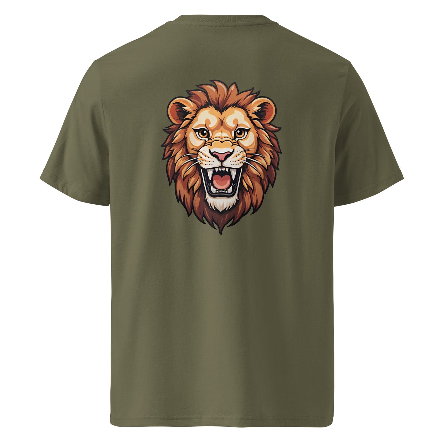 Premium T-shirt in organic cotton - Lion 01