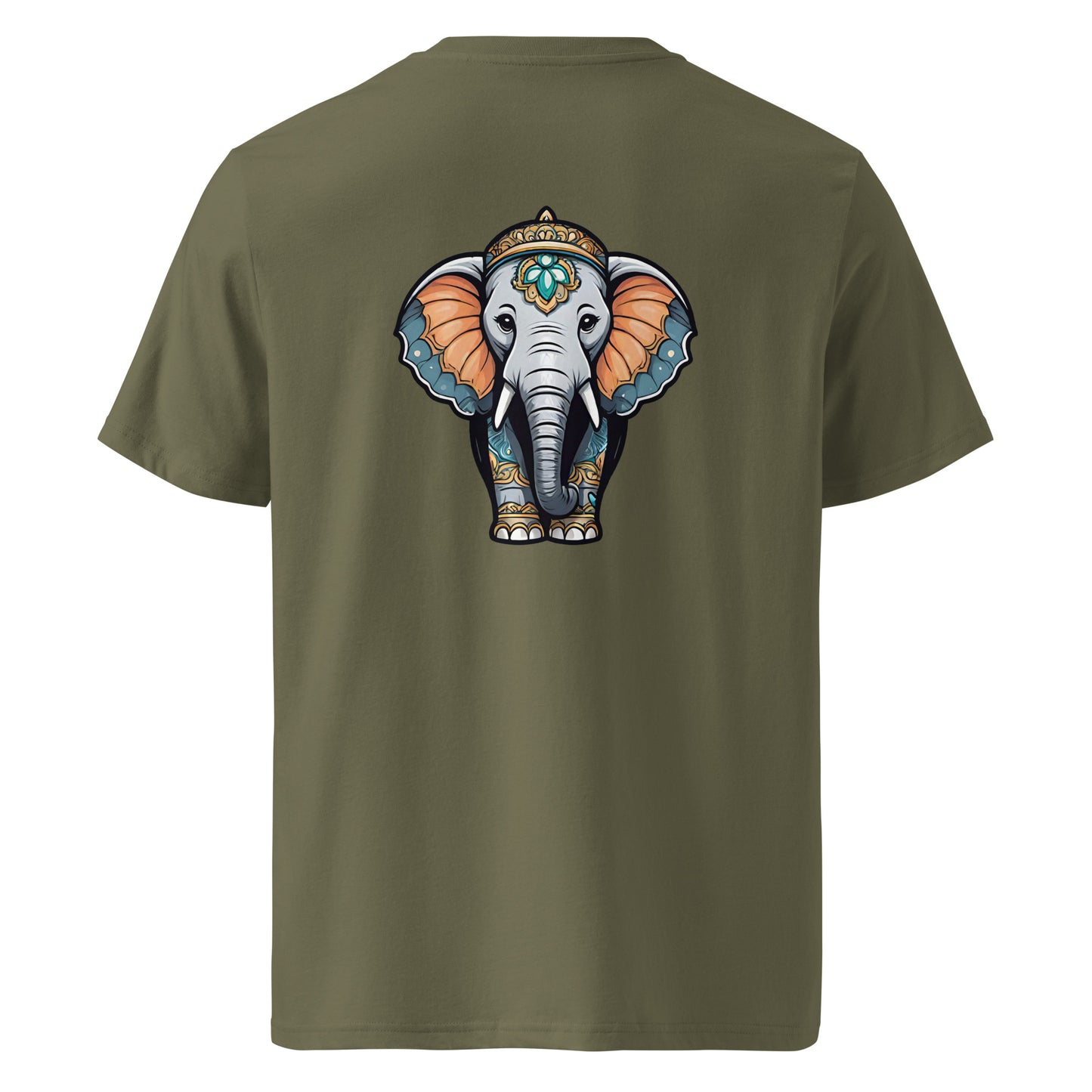 Premium T-shirt in organic cotton - Elephant 01