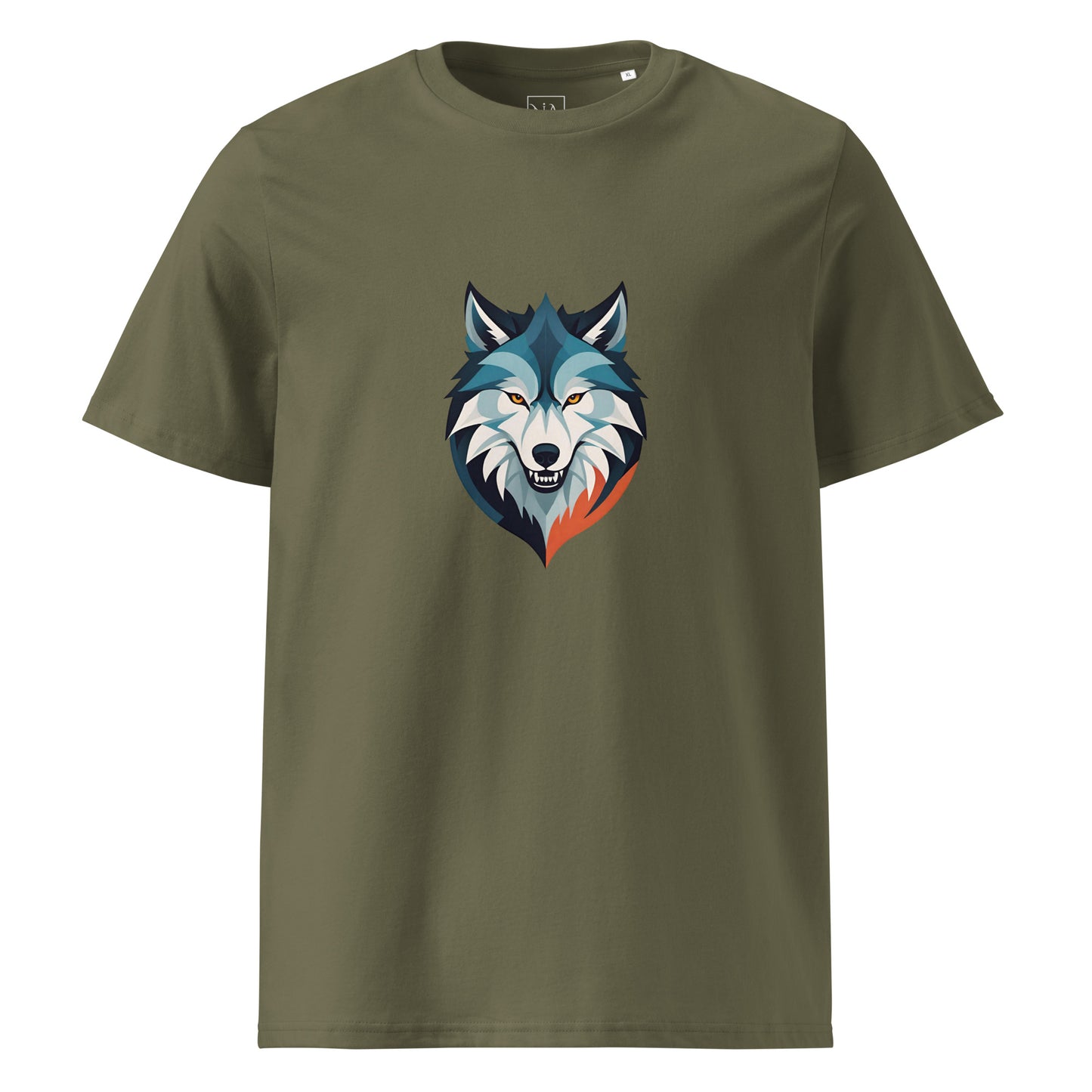 Premium T-shirt in organic cotton - Wolf 01