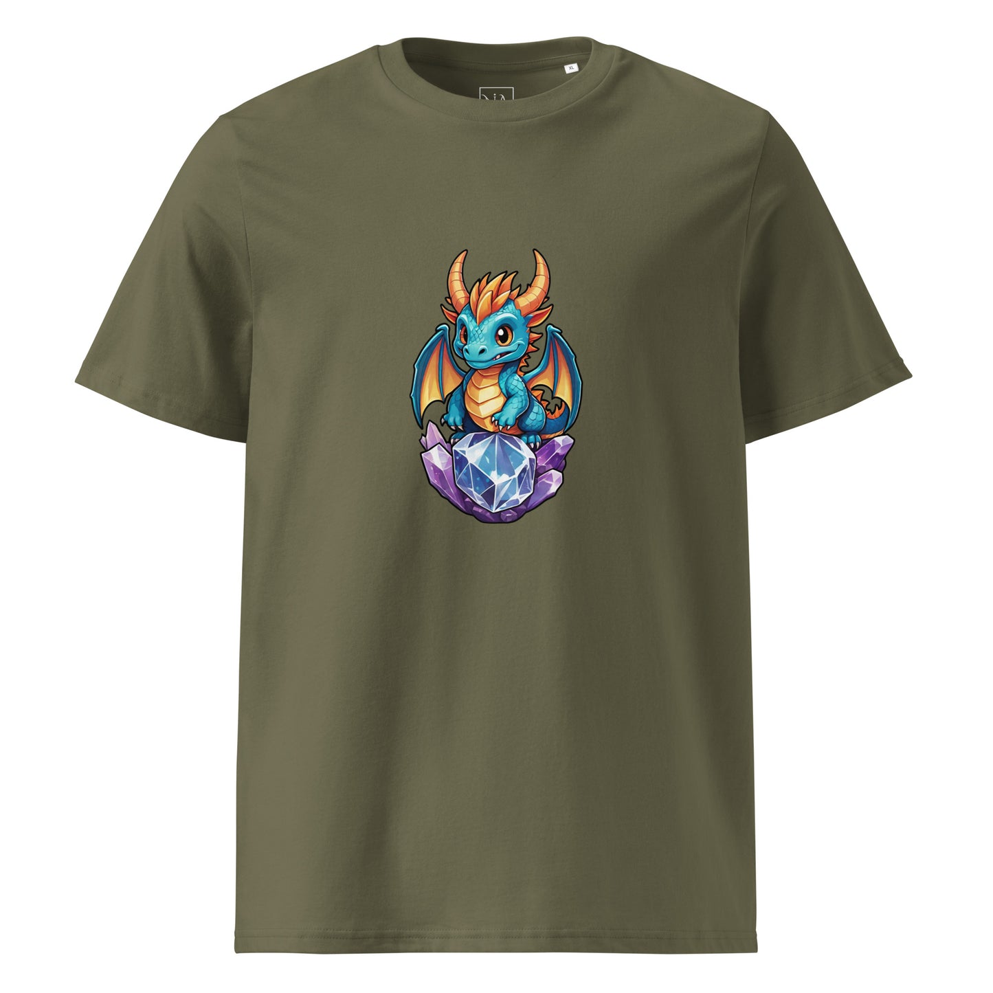 Premium T-shirt in organic cotton - Dragon 02