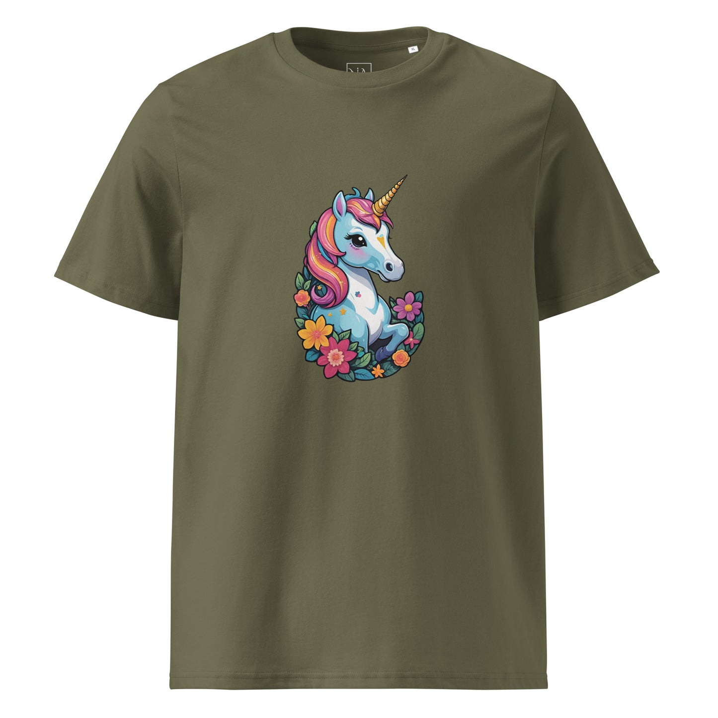 Premium T-shirt in organic cotton - Unicorn 02