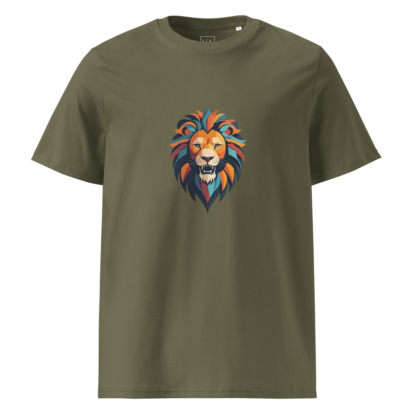 Premium T-shirt in organic cotton - Lion 02