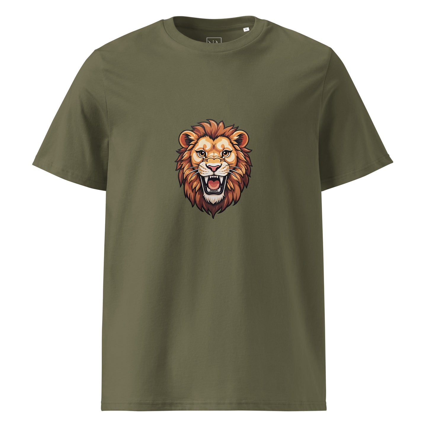 Premium T-shirt in organic cotton - Lion 01