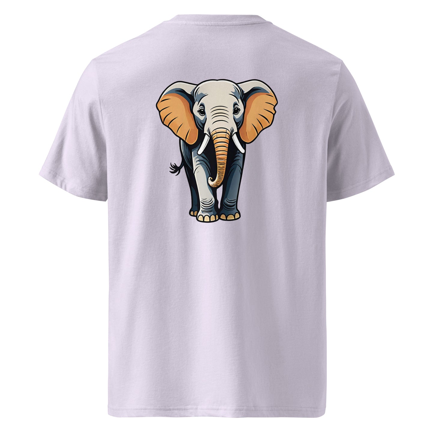 Premium T-shirt in organic cotton - Elephant 02