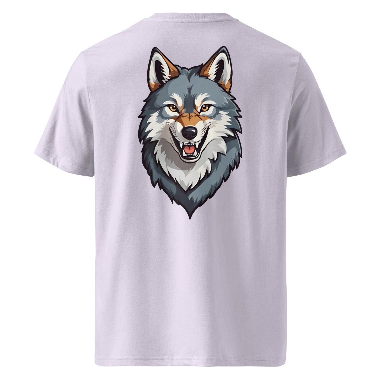 Premium T-shirt in organic cotton - Wolf 02