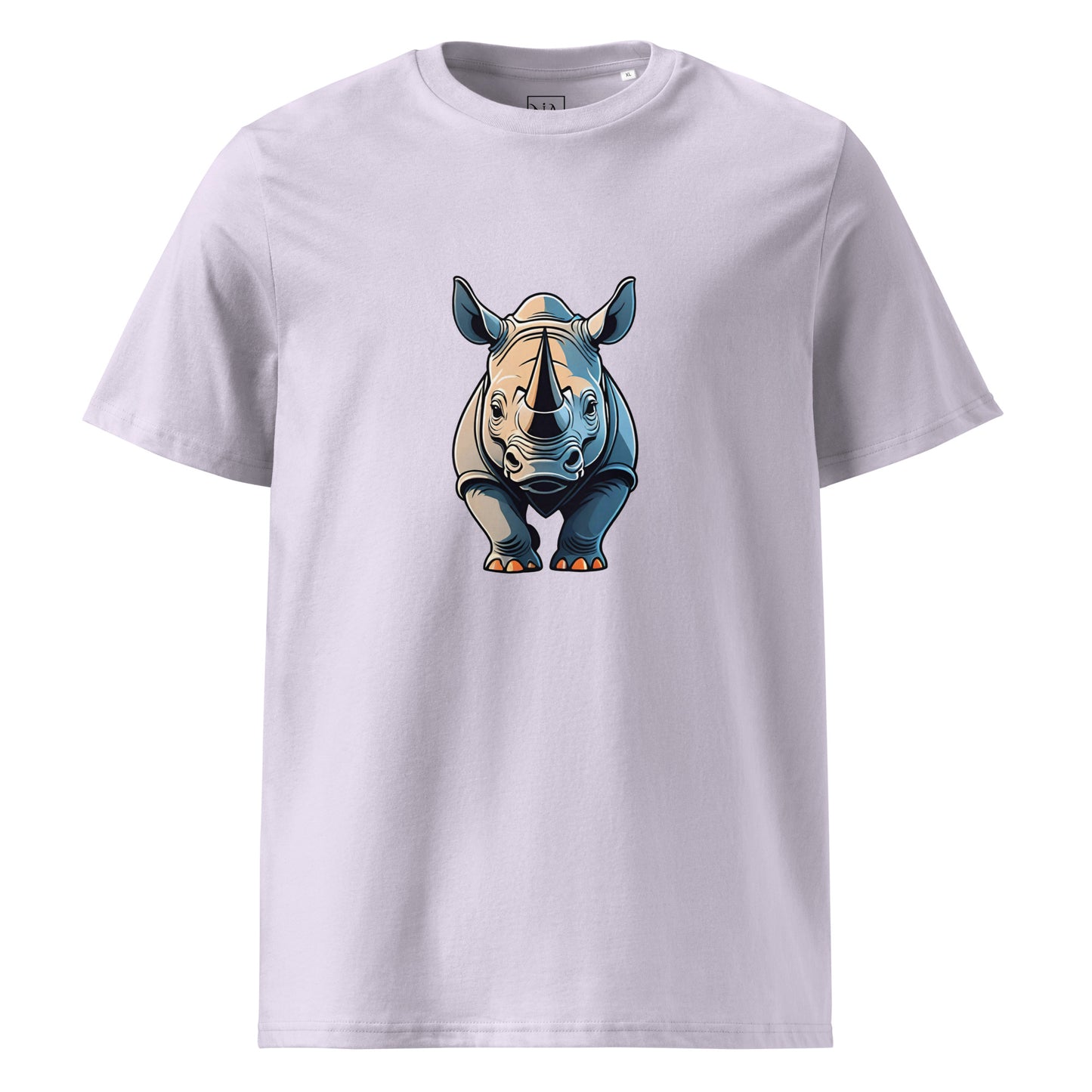 Premium T-shirt in organic cotton - Rhino 01
