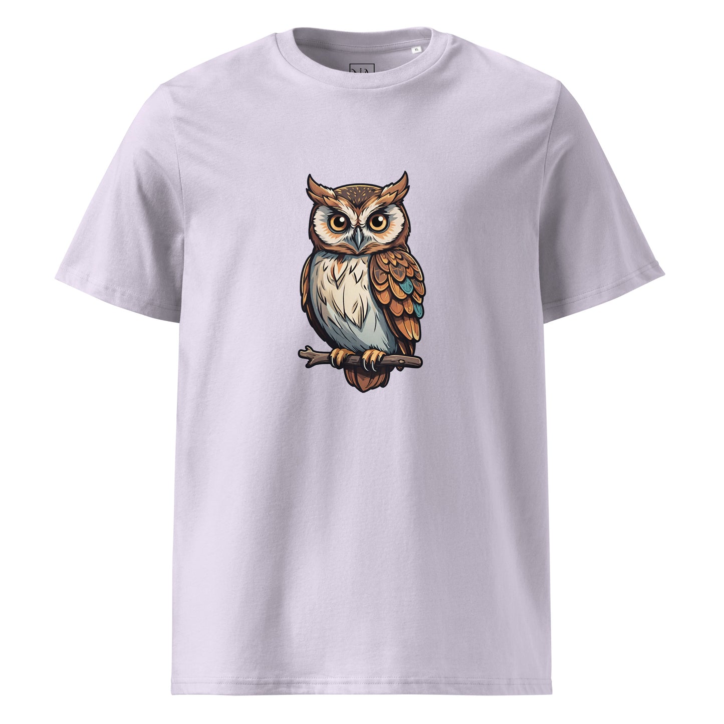 Premium T-shirt in organic cotton - Owl 01