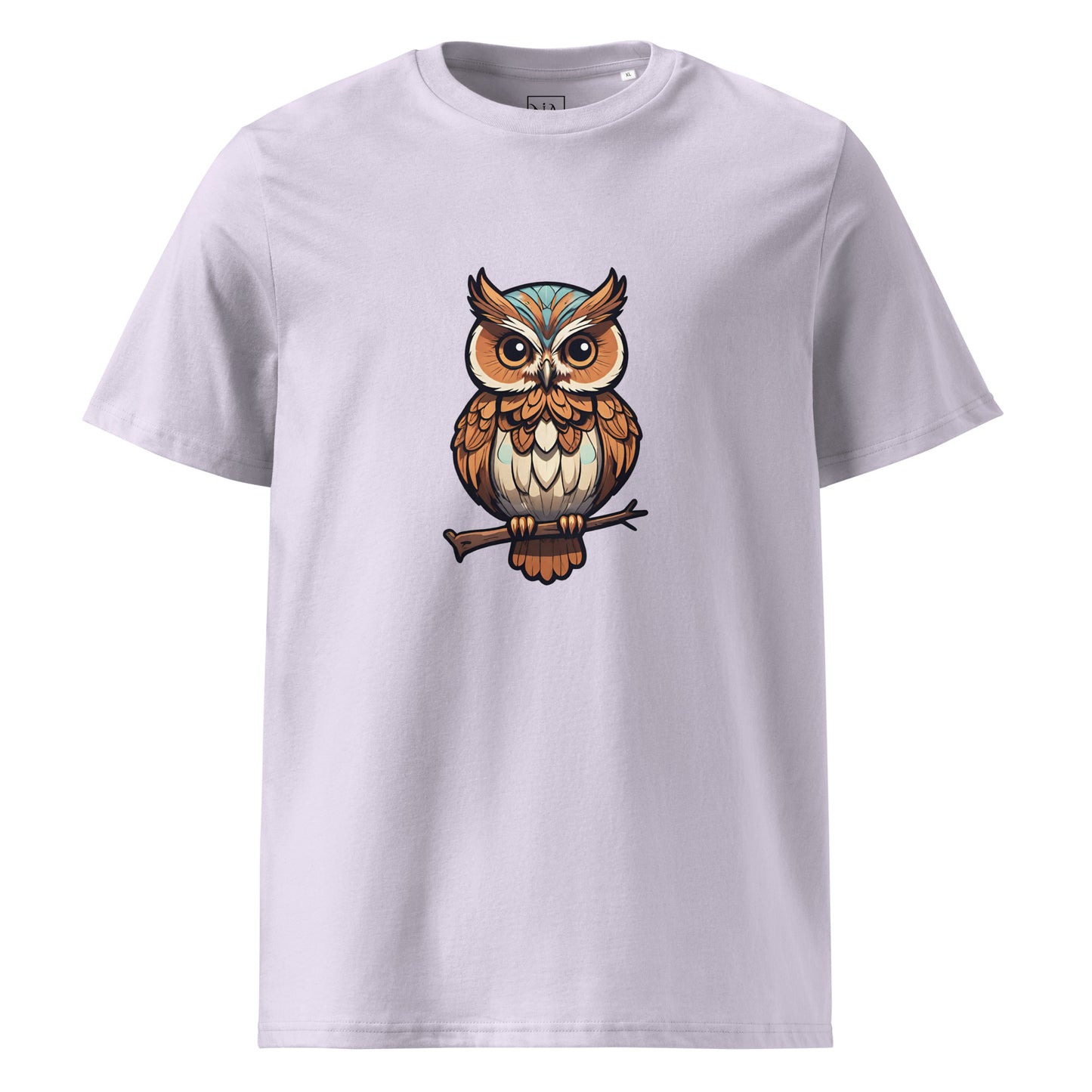 Premium T-shirt in organic cotton - Owl 02