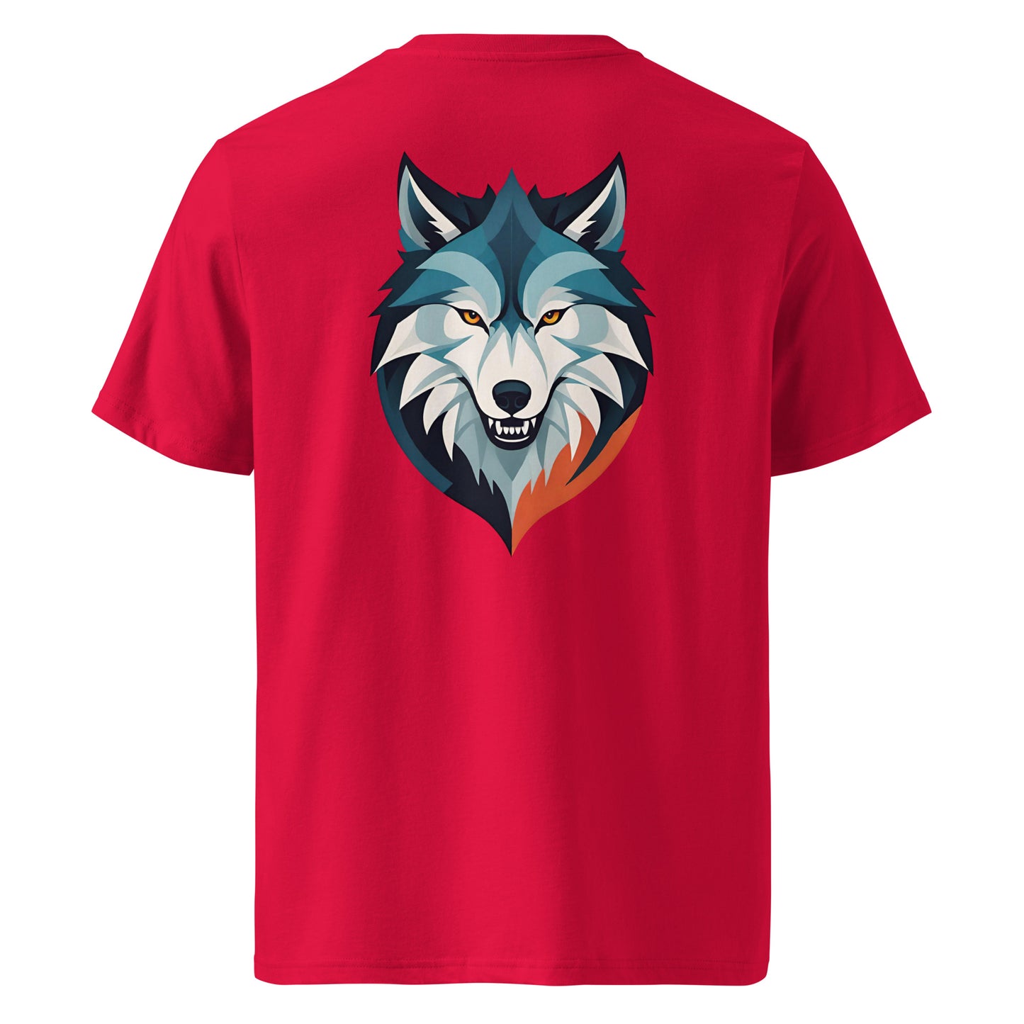 Premium T-shirt in organic cotton - Wolf 01
