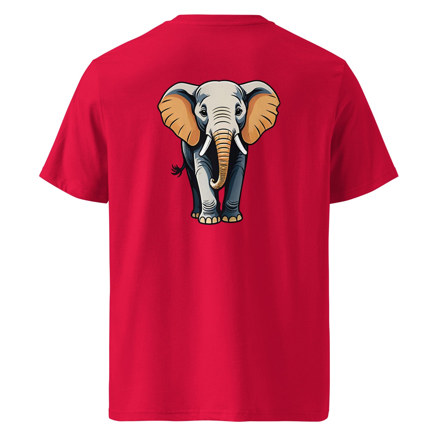 Premium T-shirt in organic cotton - Elephant 02