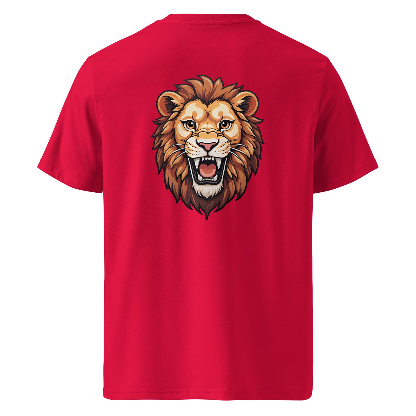 Premium T-shirt in organic cotton - Lion 01