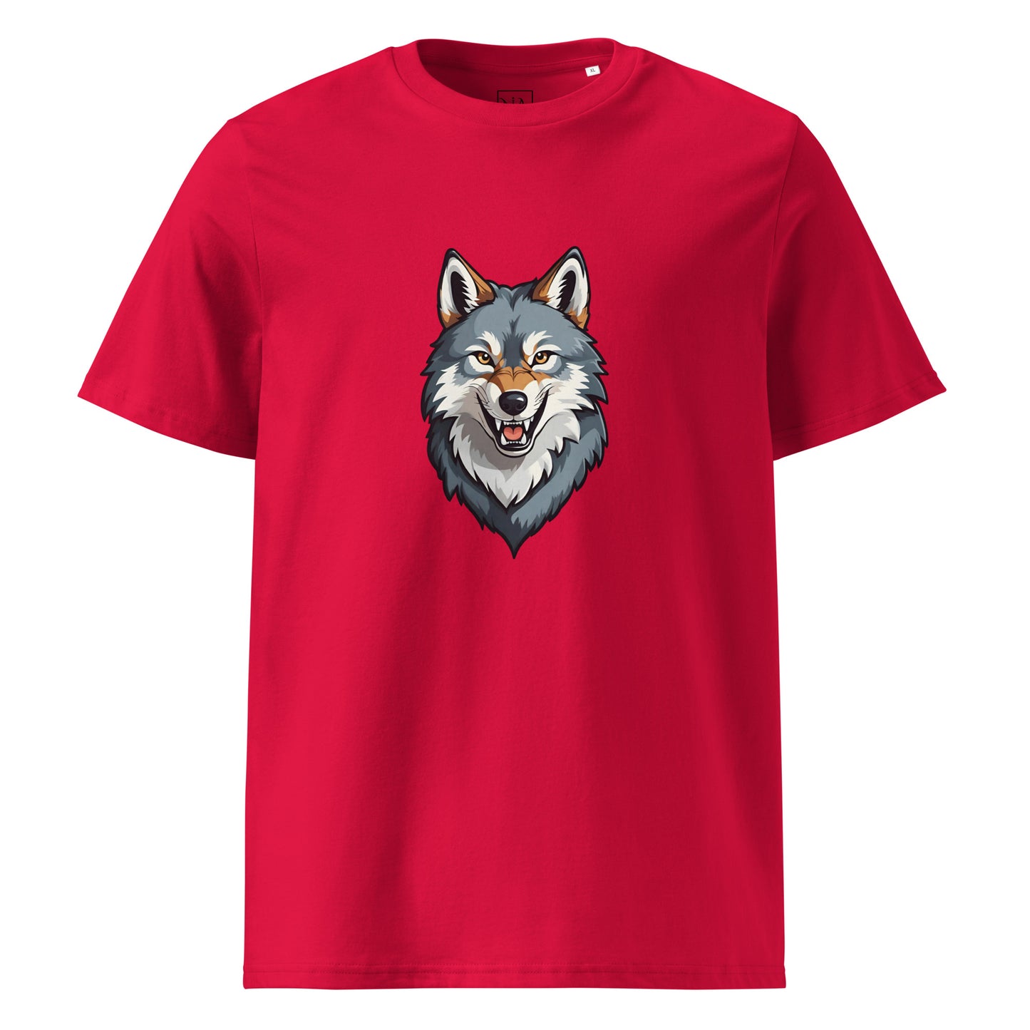 Premium T-shirt in organic cotton - Wolf 02