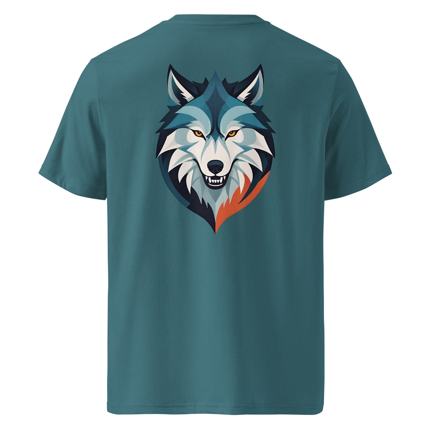 Premium T-shirt in organic cotton - Wolf 01