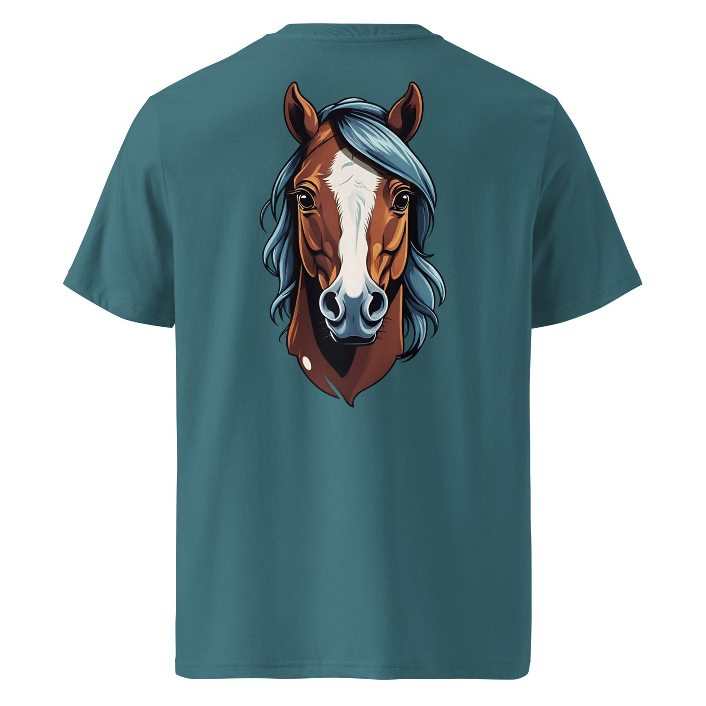 Premium T-shirt in organic cotton - Horse 02