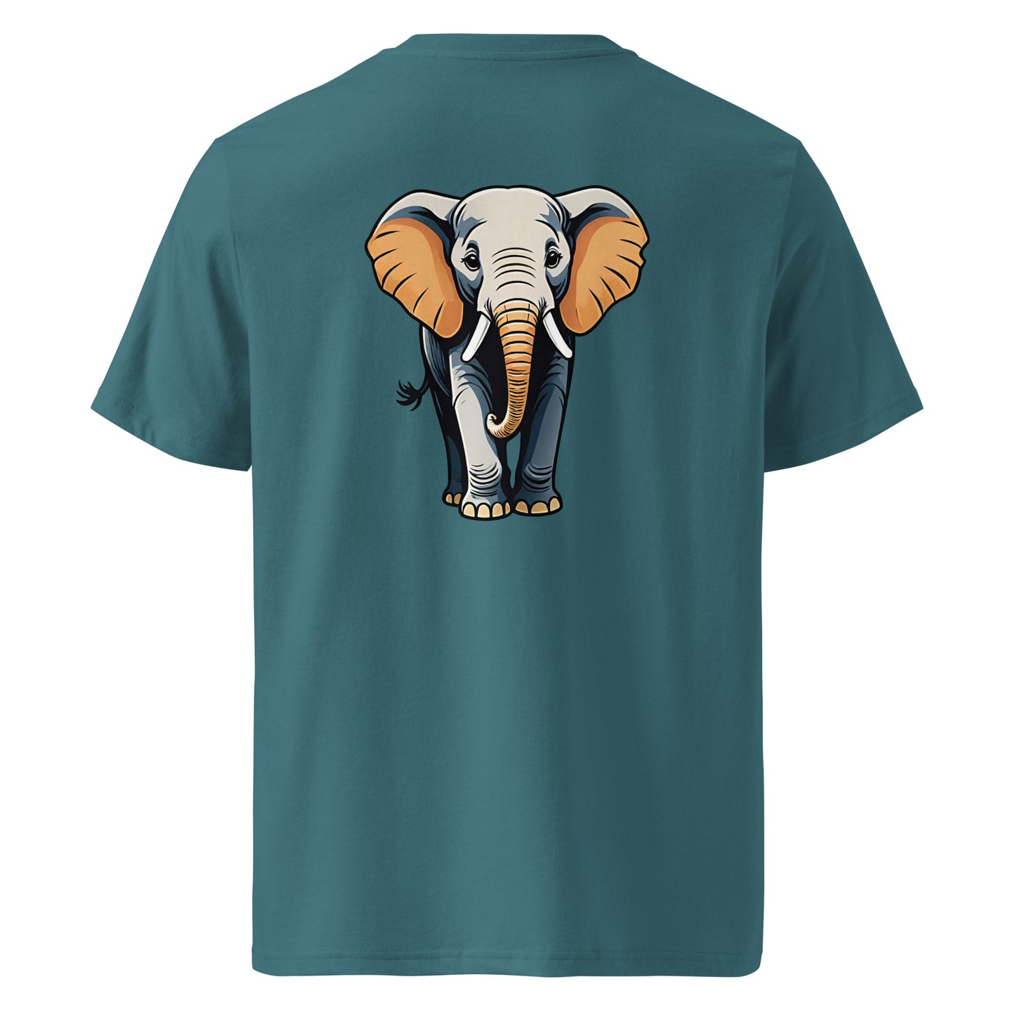 Premium T-shirt in organic cotton - Elephant 02