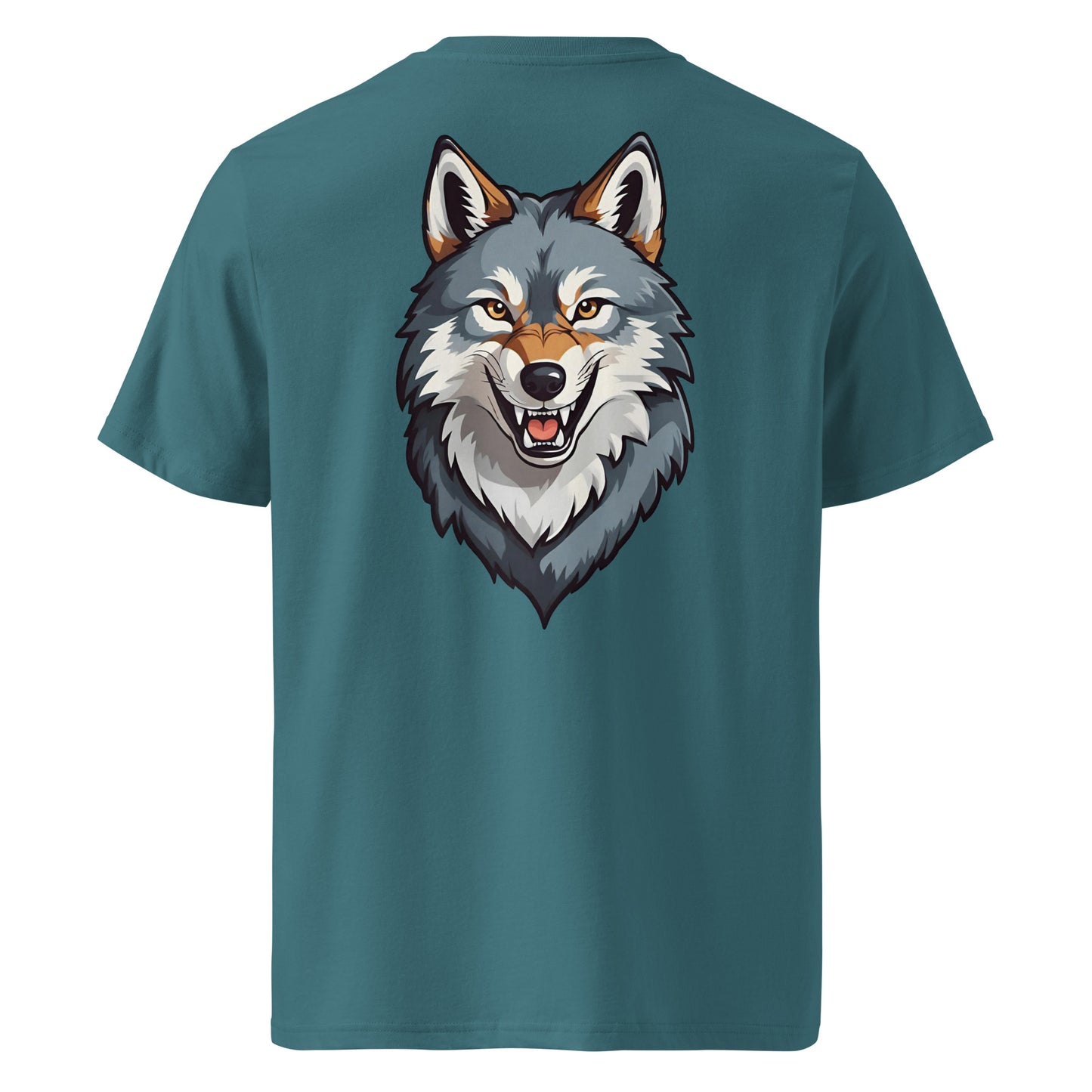 Premium T-shirt in organic cotton - Wolf 02
