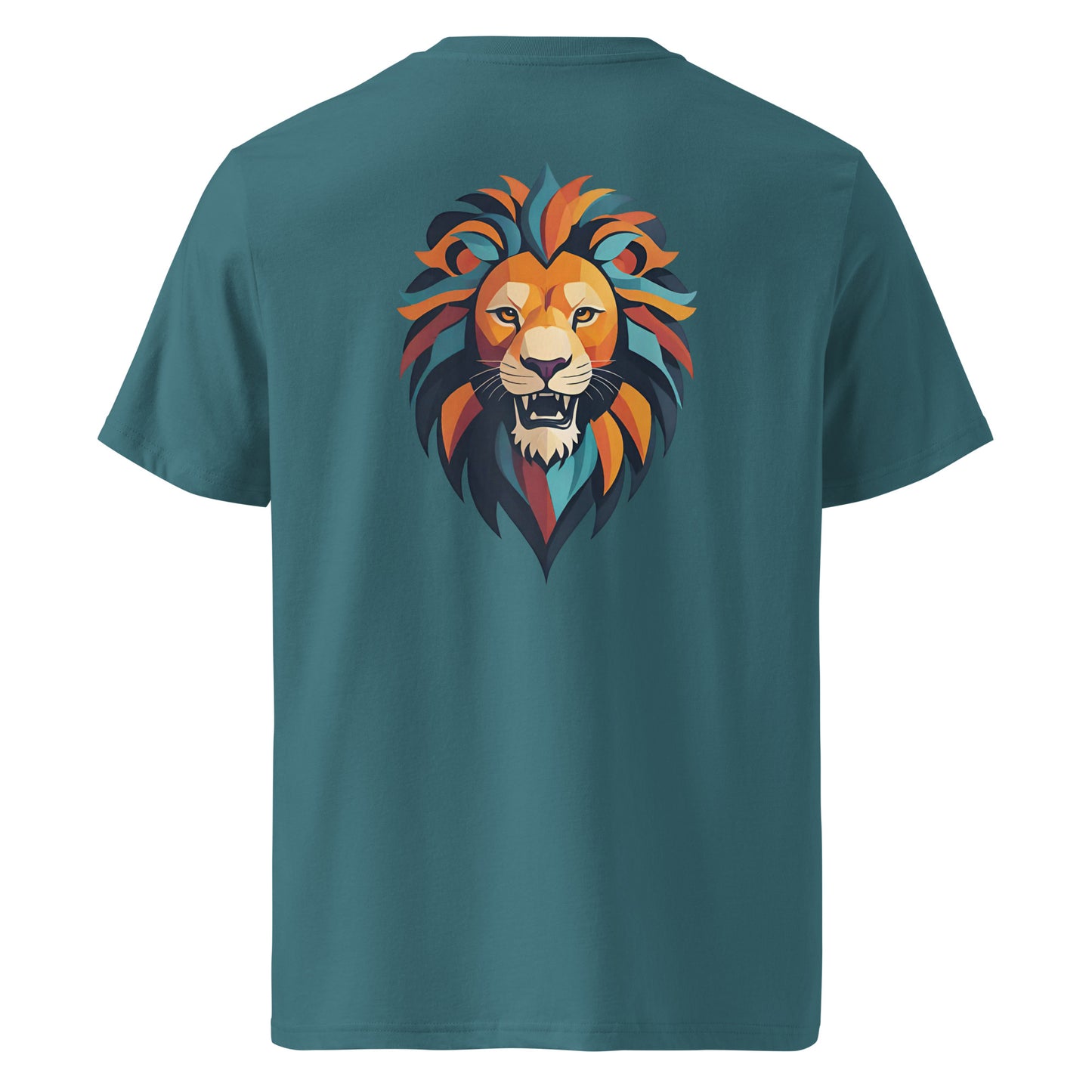 Premium T-shirt in organic cotton - Lion 02