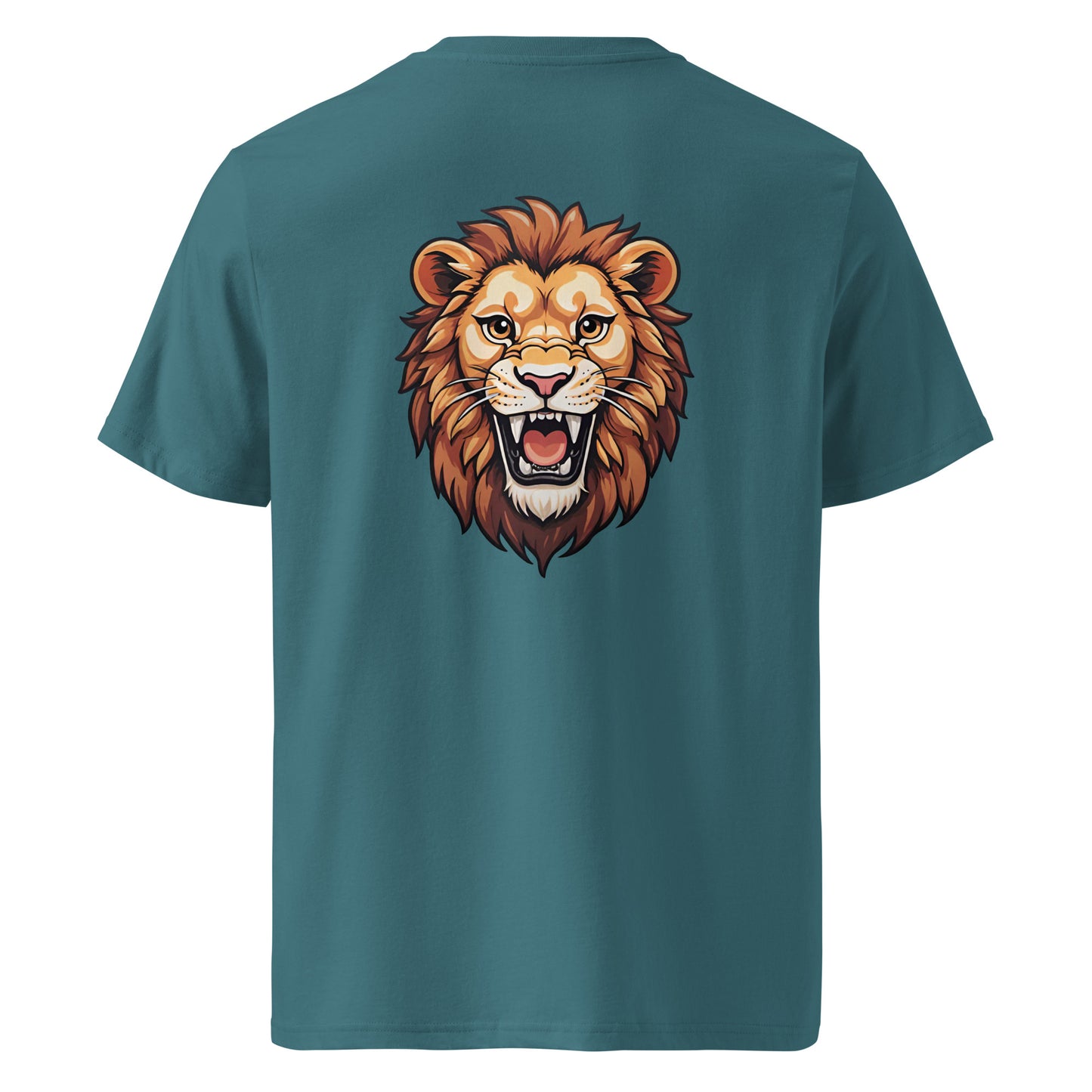 Premium T-shirt in organic cotton - Lion 01