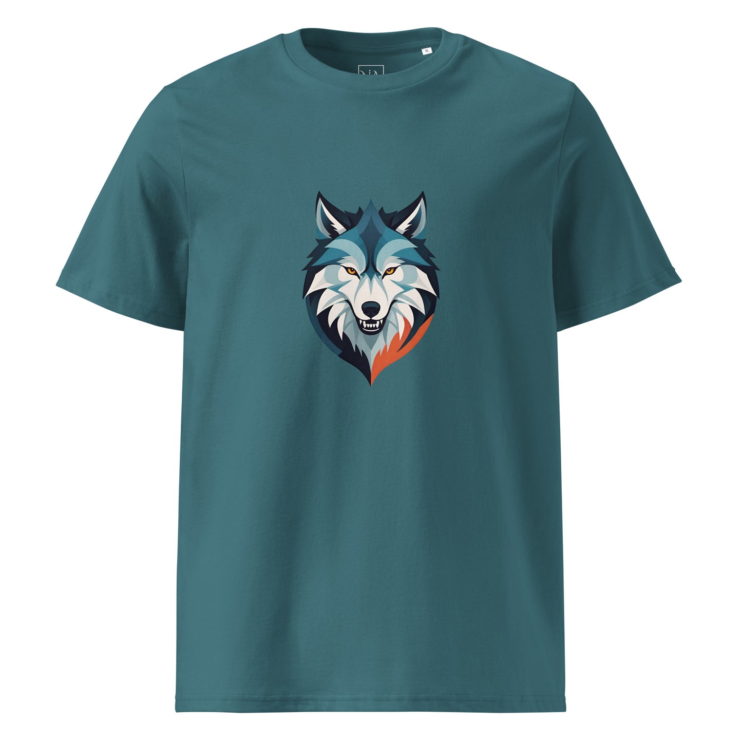 Premium T-shirt in organic cotton - Wolf 01