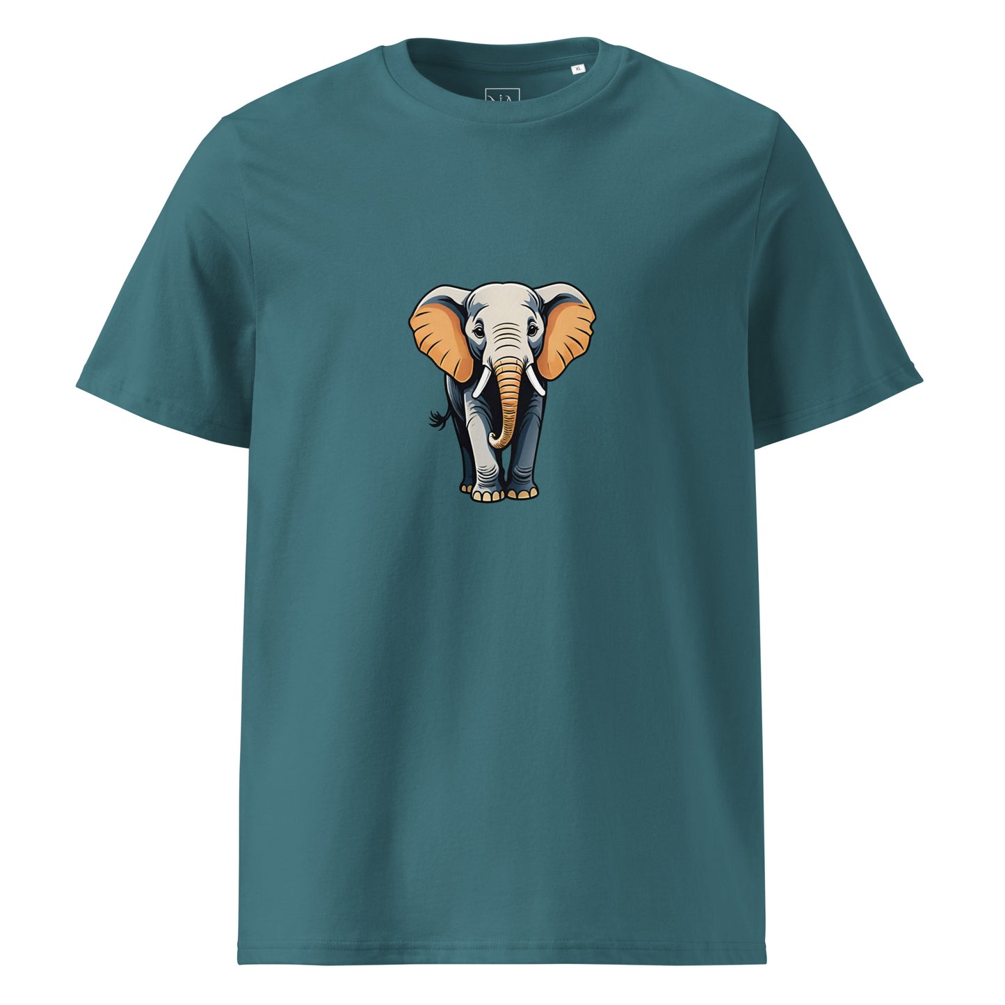 Premium T-shirt in organic cotton - Elephant 02