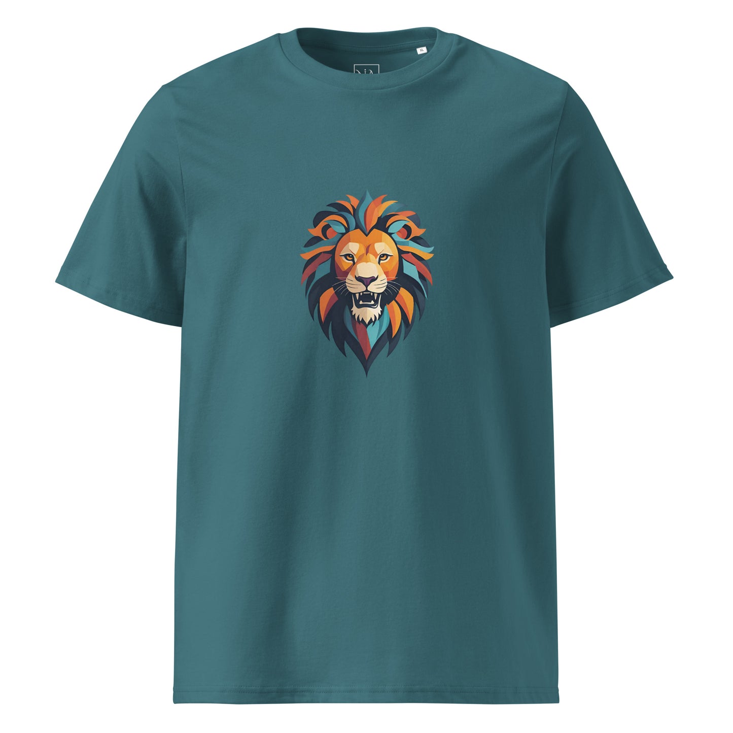 Premium T-shirt in organic cotton - Lion 02