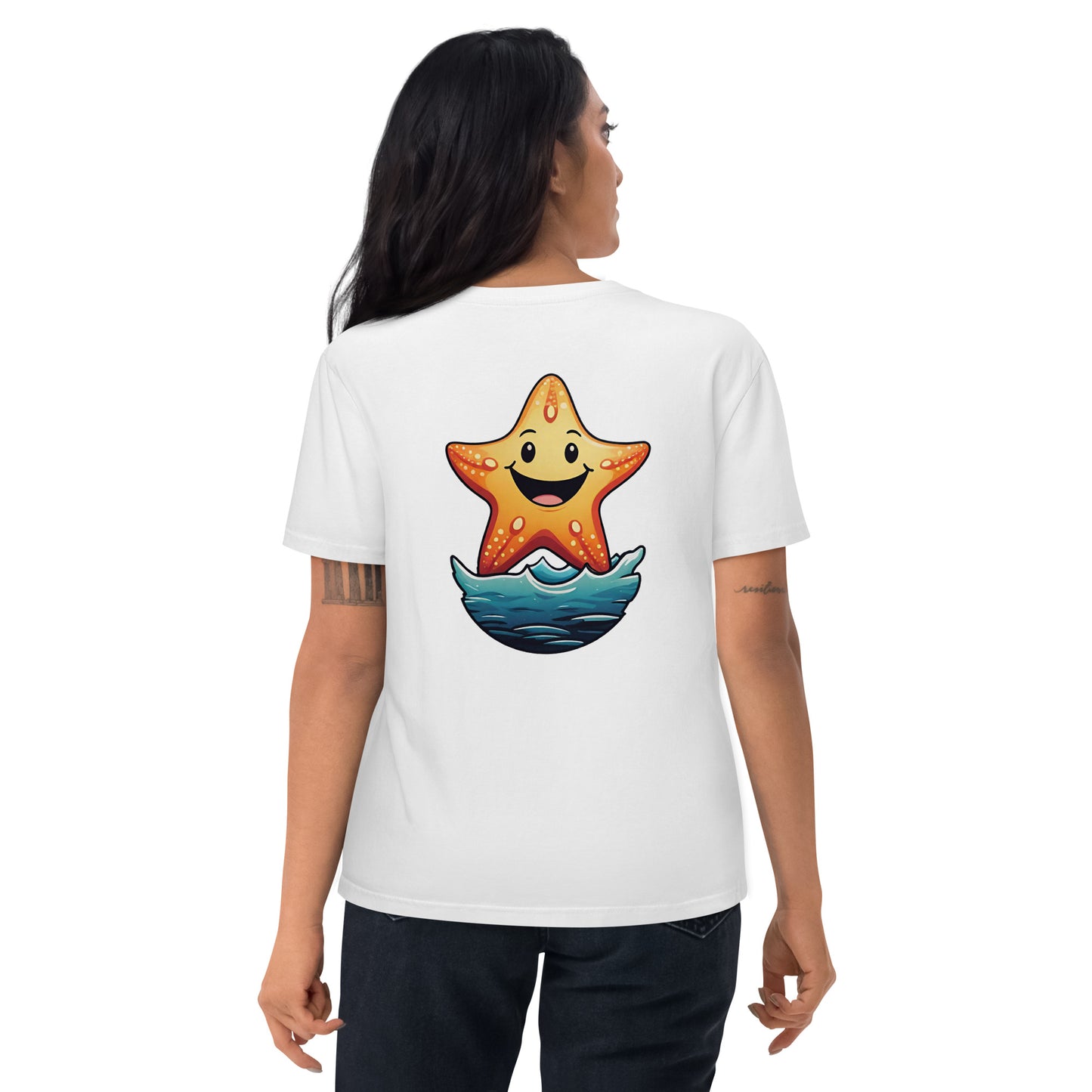 Premium T-shirt in organic cotton - Starfish 01
