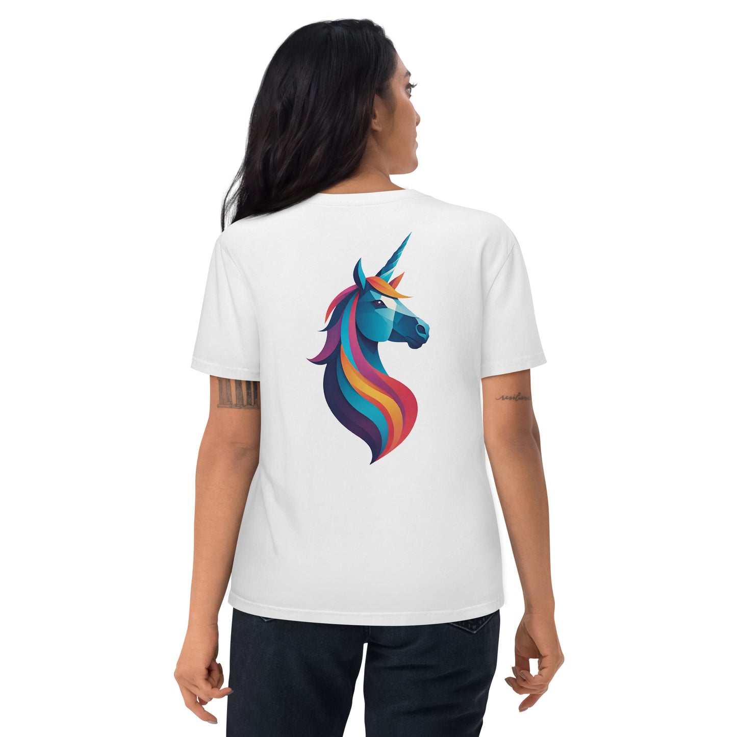 Premium T-shirt in organic cotton - Unicorn 03