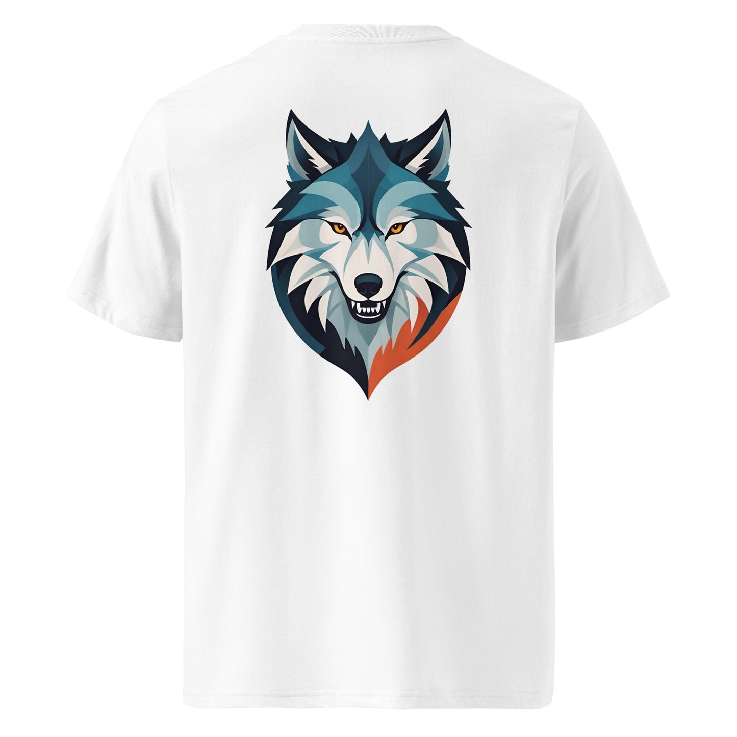 Premium T-shirt in organic cotton - Wolf 01