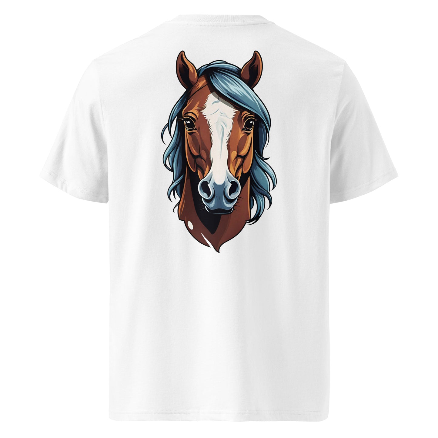 Premium T-shirt in organic cotton - Horse 02