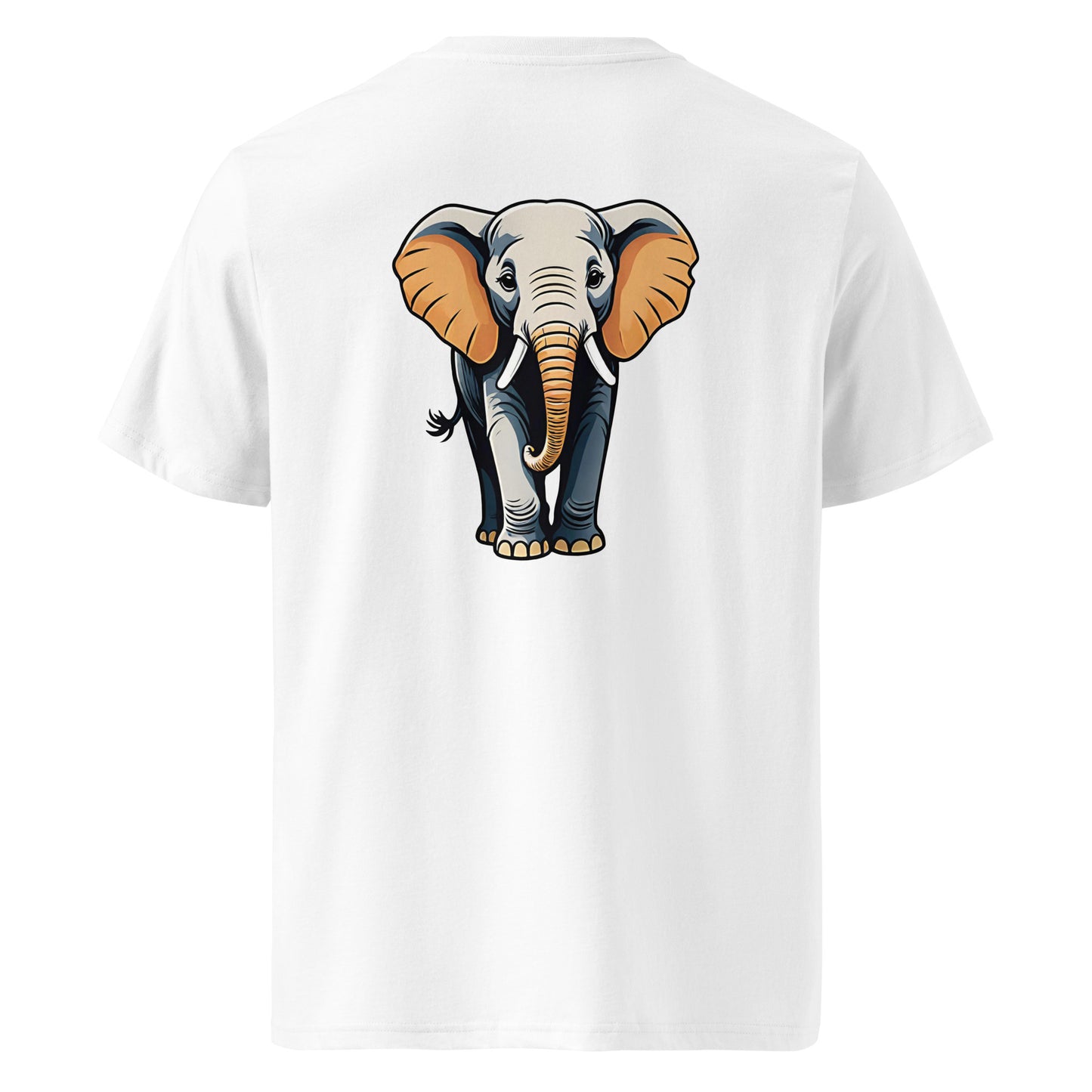 Premium T-shirt in organic cotton - Elephant 02