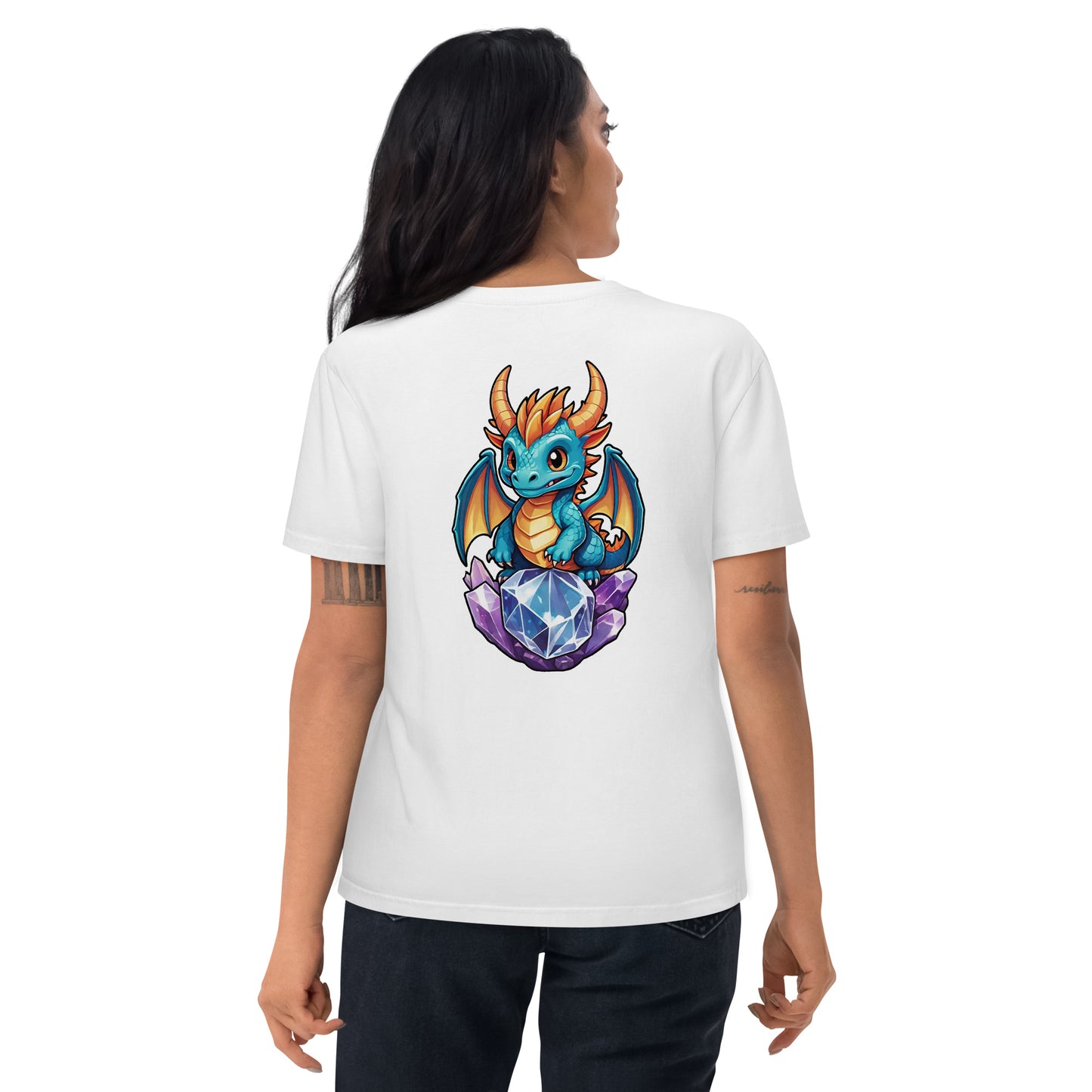 Premium T-shirt in organic cotton - Dragon 02