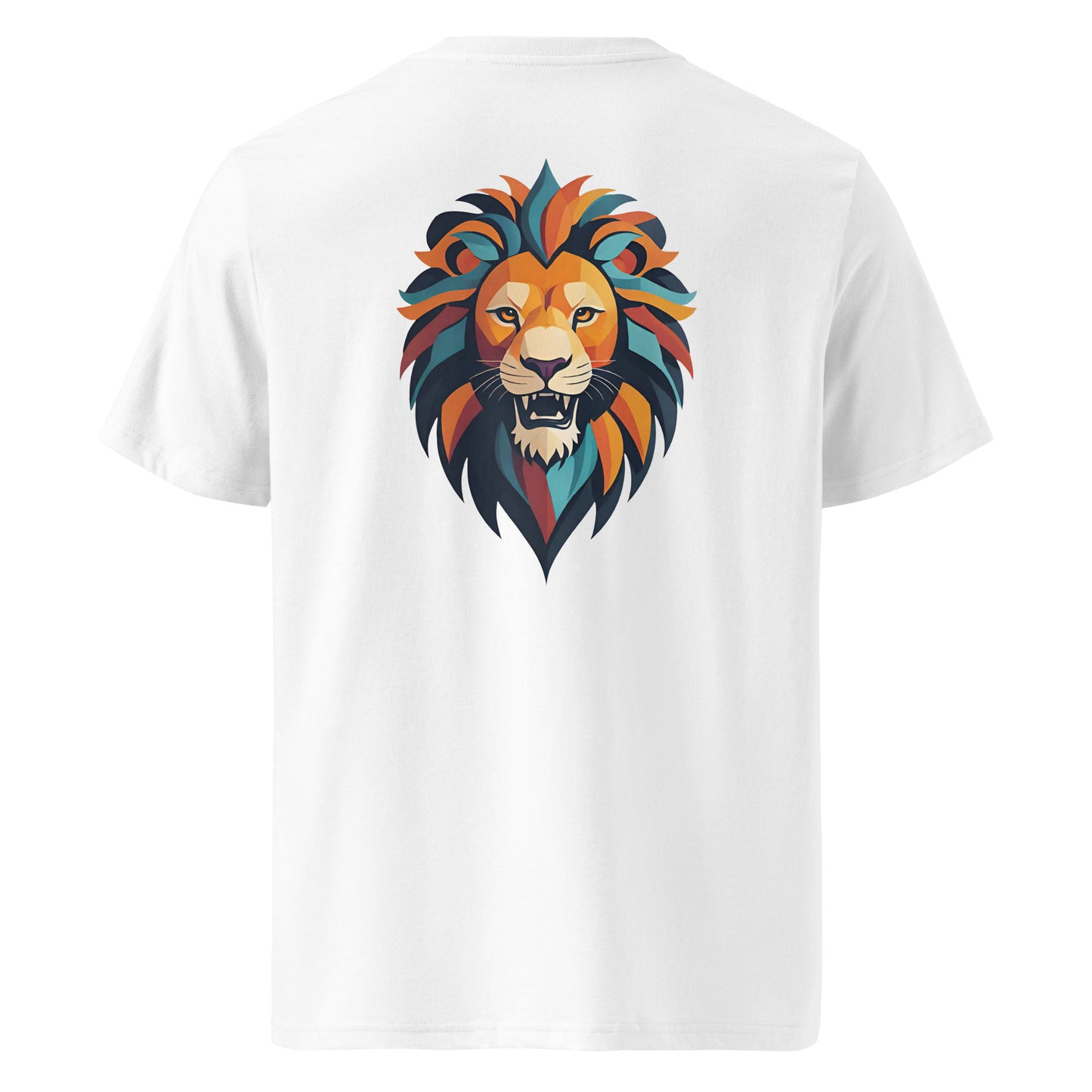 Premium T-shirt in organic cotton - Lion 02