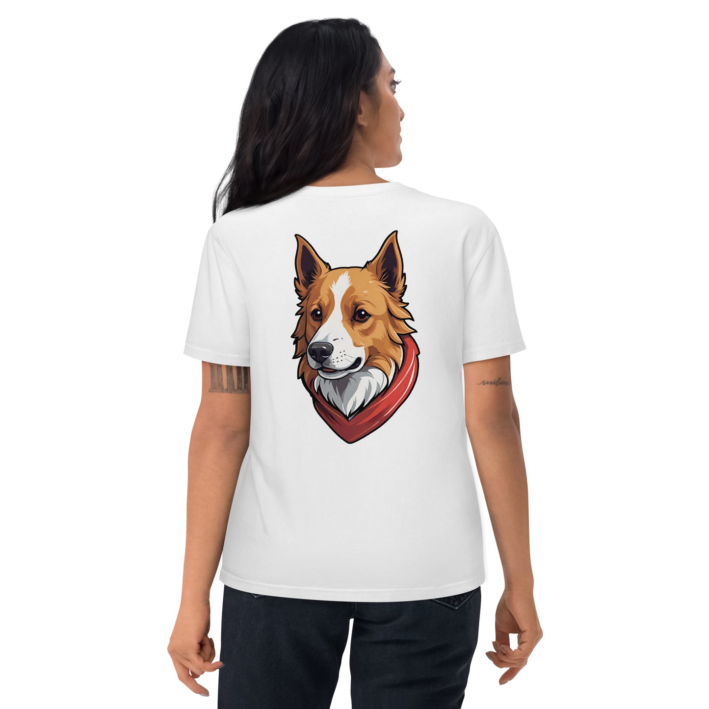 Premium T-shirt in organic cotton - Dog 02