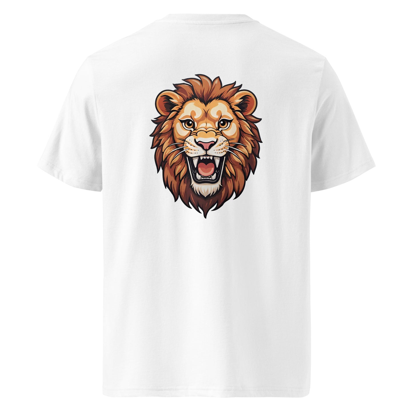 Premium T-shirt in organic cotton - Lion 01