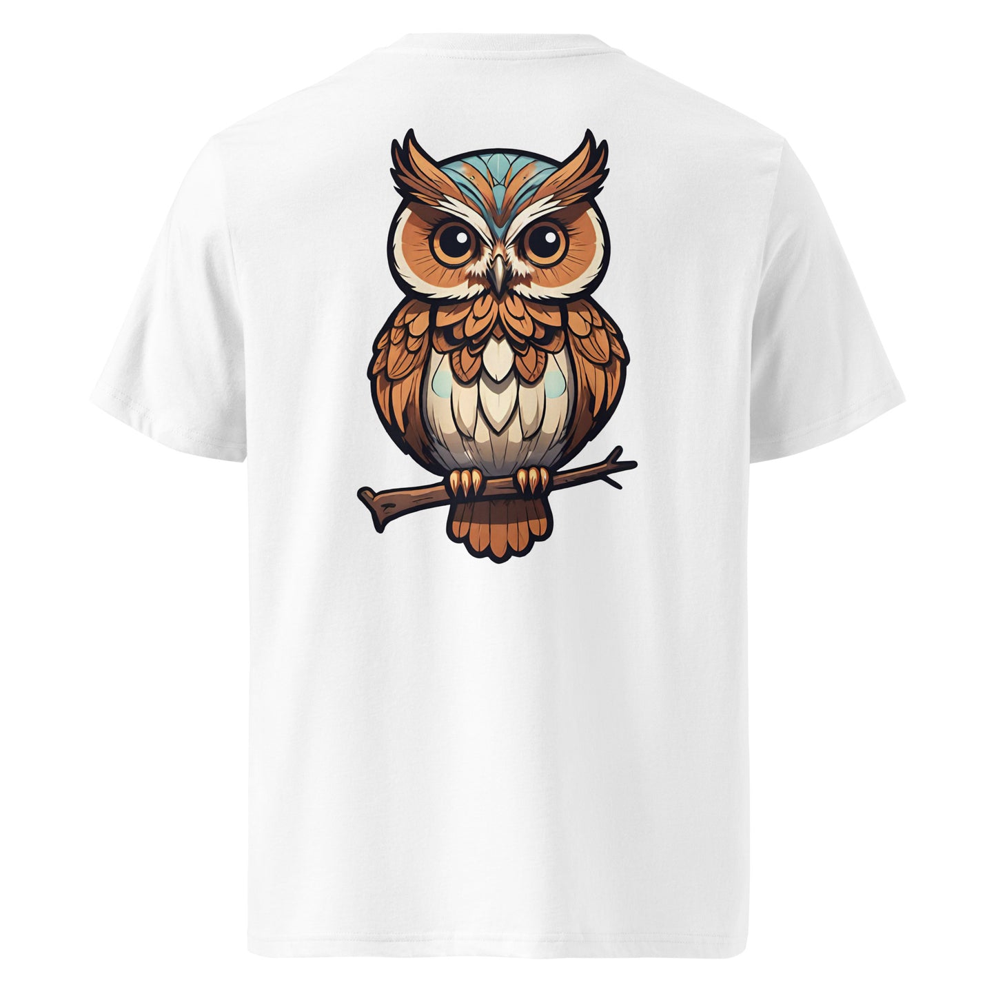 Premium T-shirt in organic cotton - Owl 02
