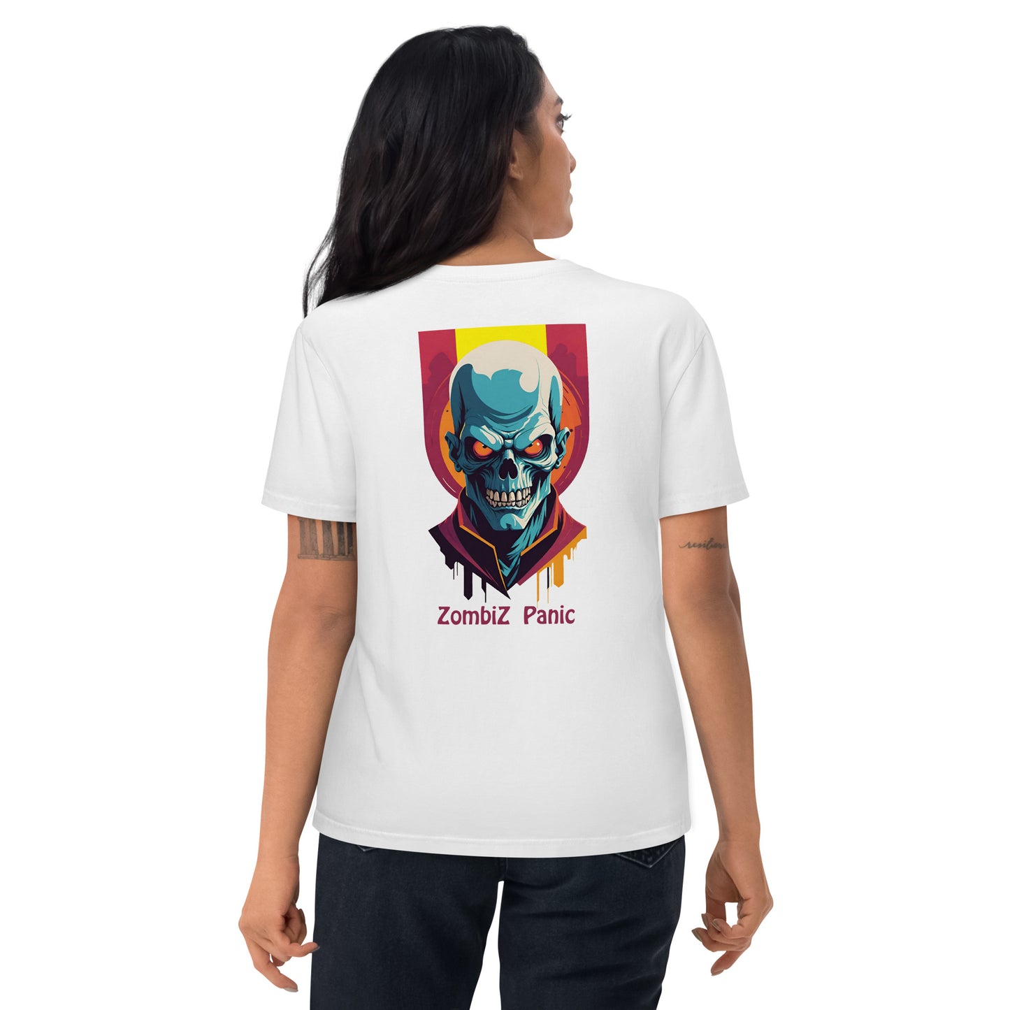 Premium T-shirt in organic cotton - Zombie 01 v2