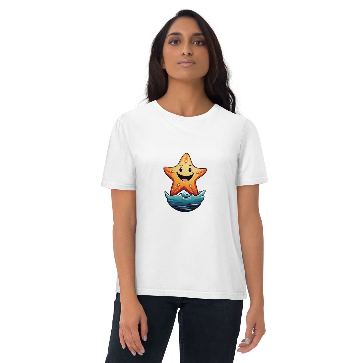 Premium T-shirt in organic cotton - Starfish 01