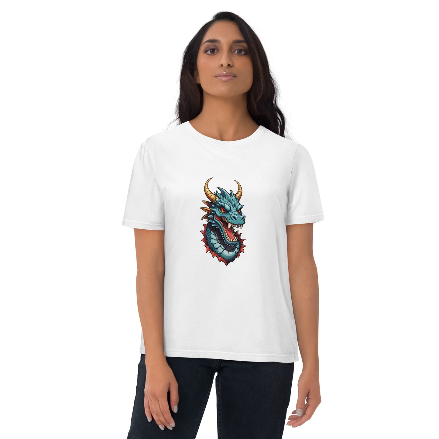 Premium T-shirt in organic cotton - Dragon 03